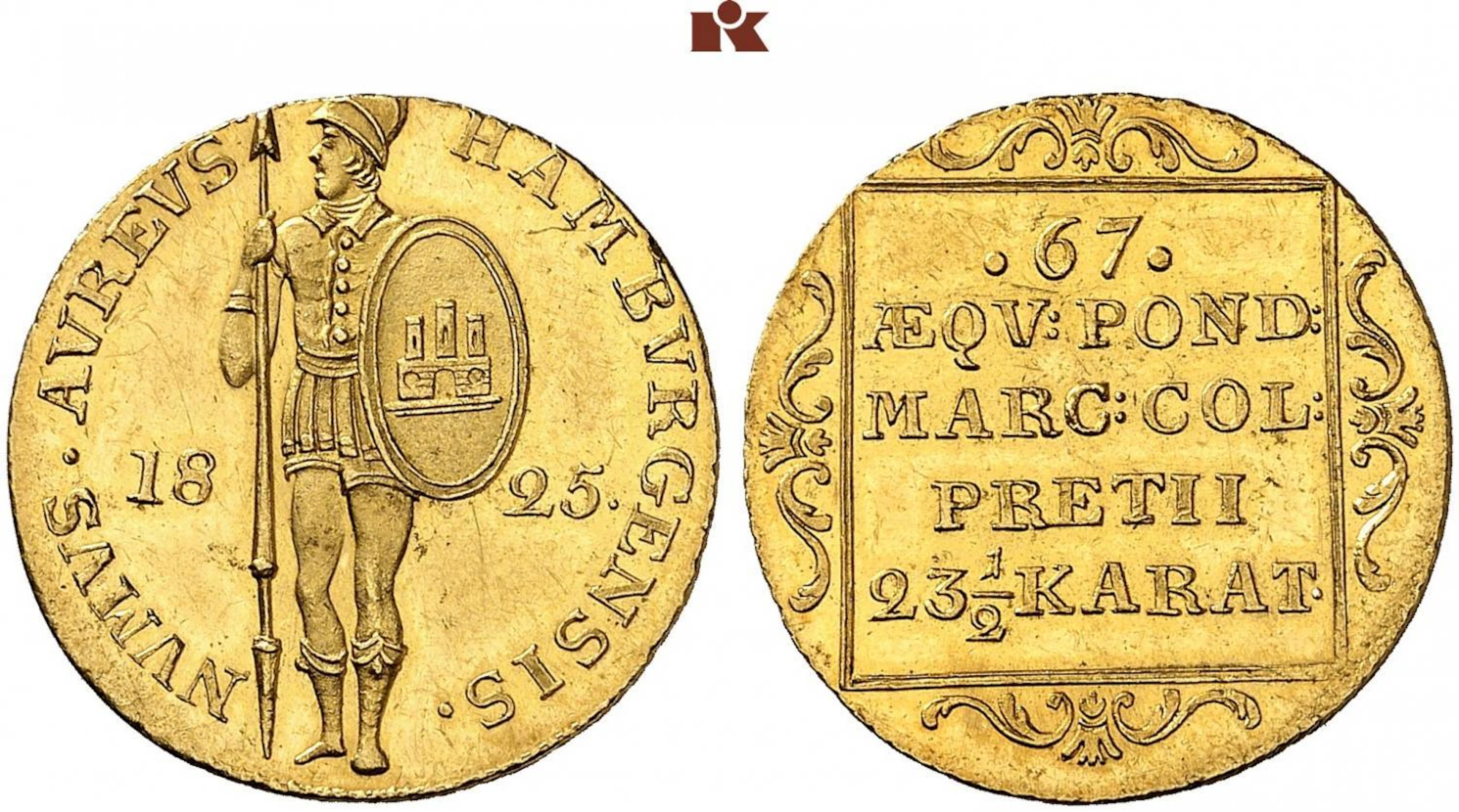 GOLDPRÄGUNGEN VON HAMBURG AUS DER SAMMLUNG DR