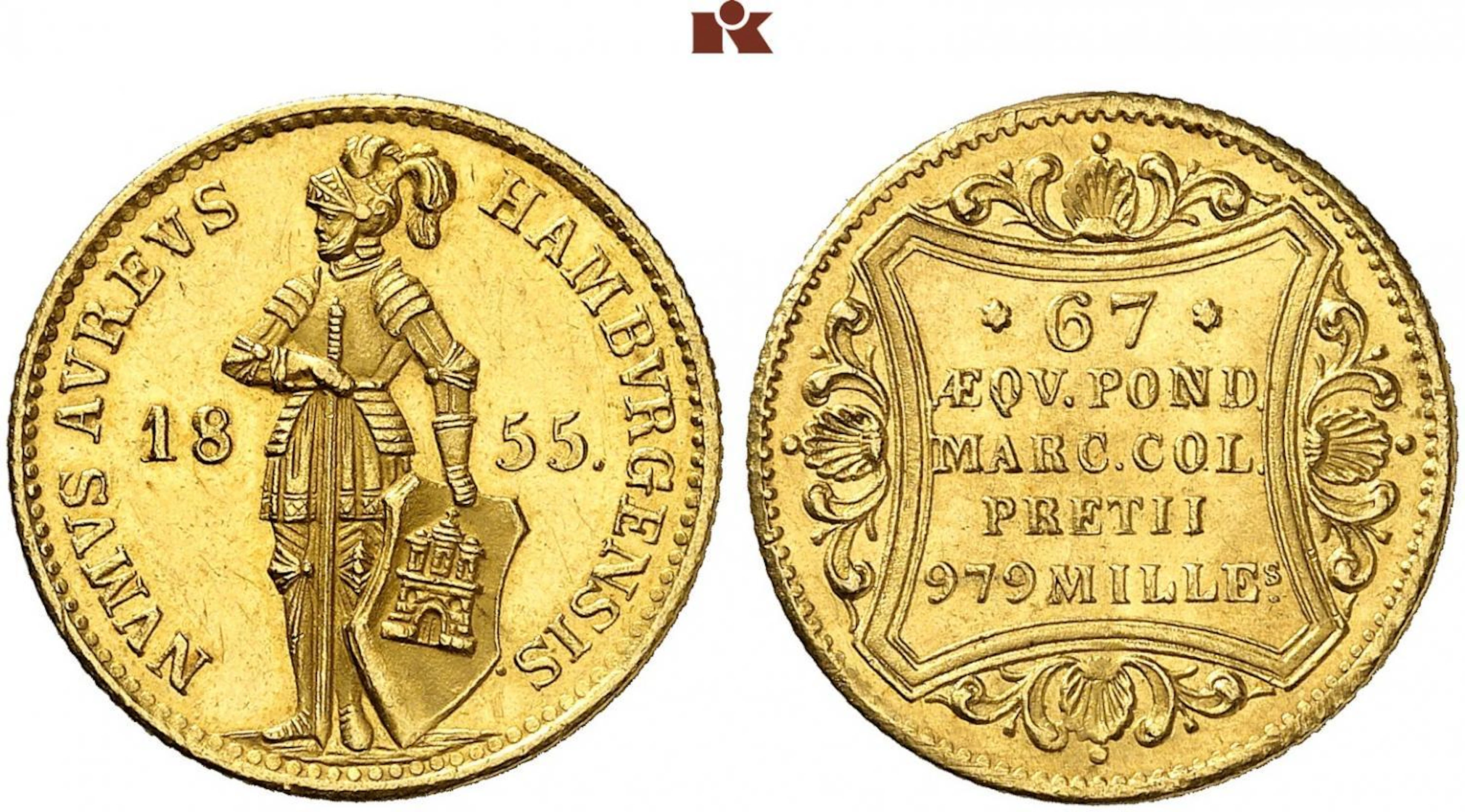 GOLDPRÄGUNGEN VON HAMBURG AUS DER SAMMLUNG DR