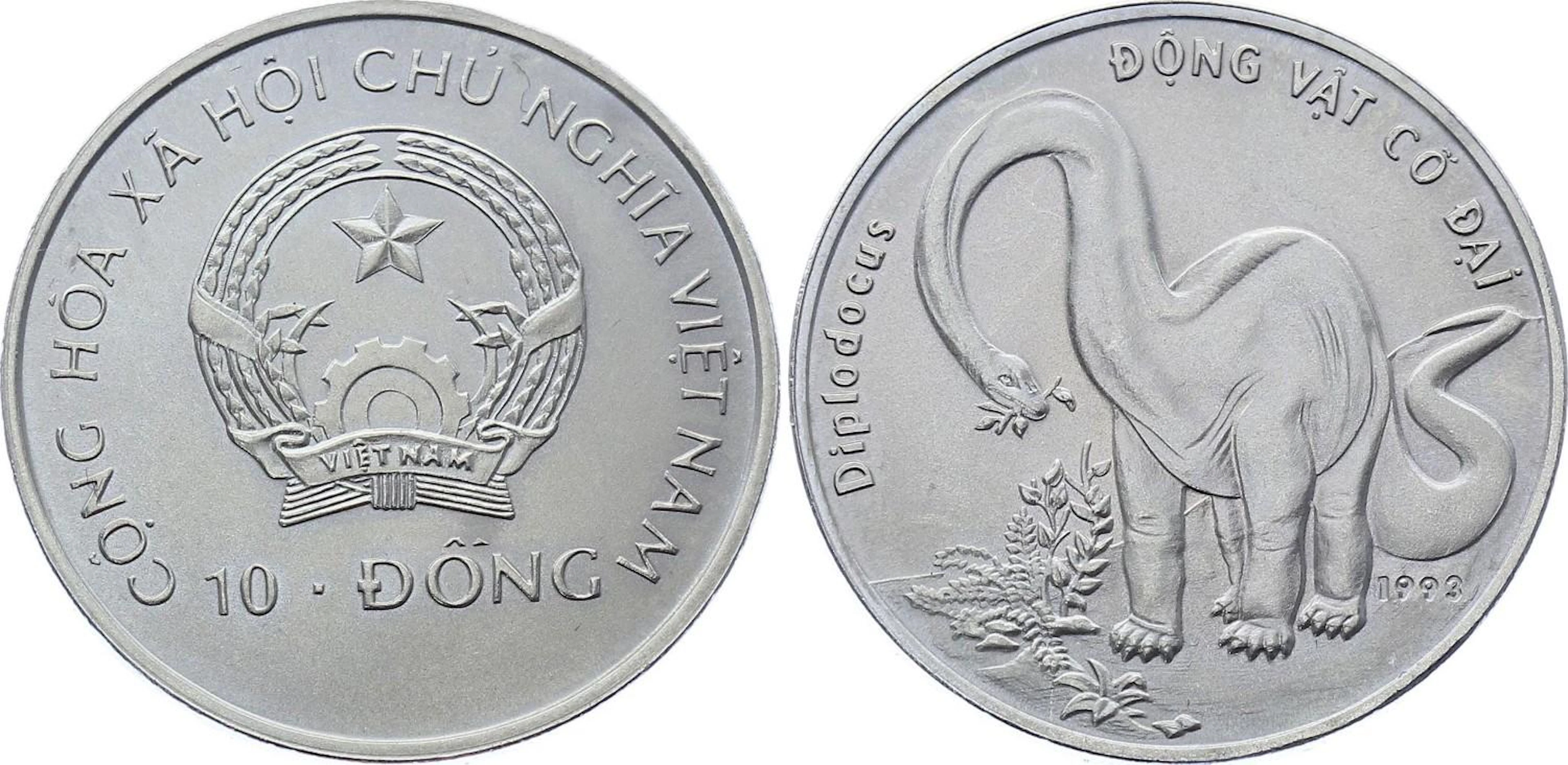 Vietnam 10 Dong 1993