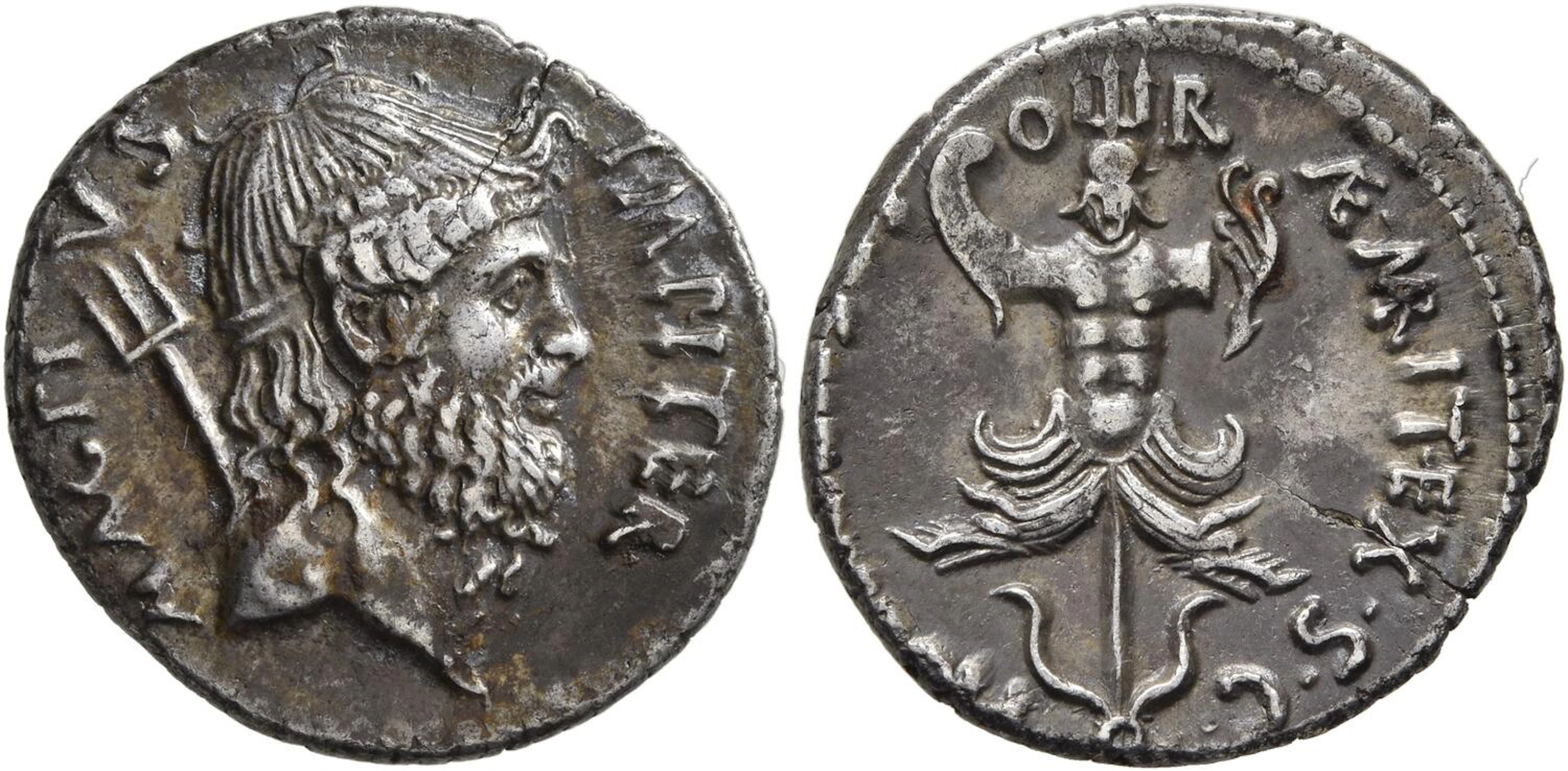 Sextus Pompey, † 35 BC.