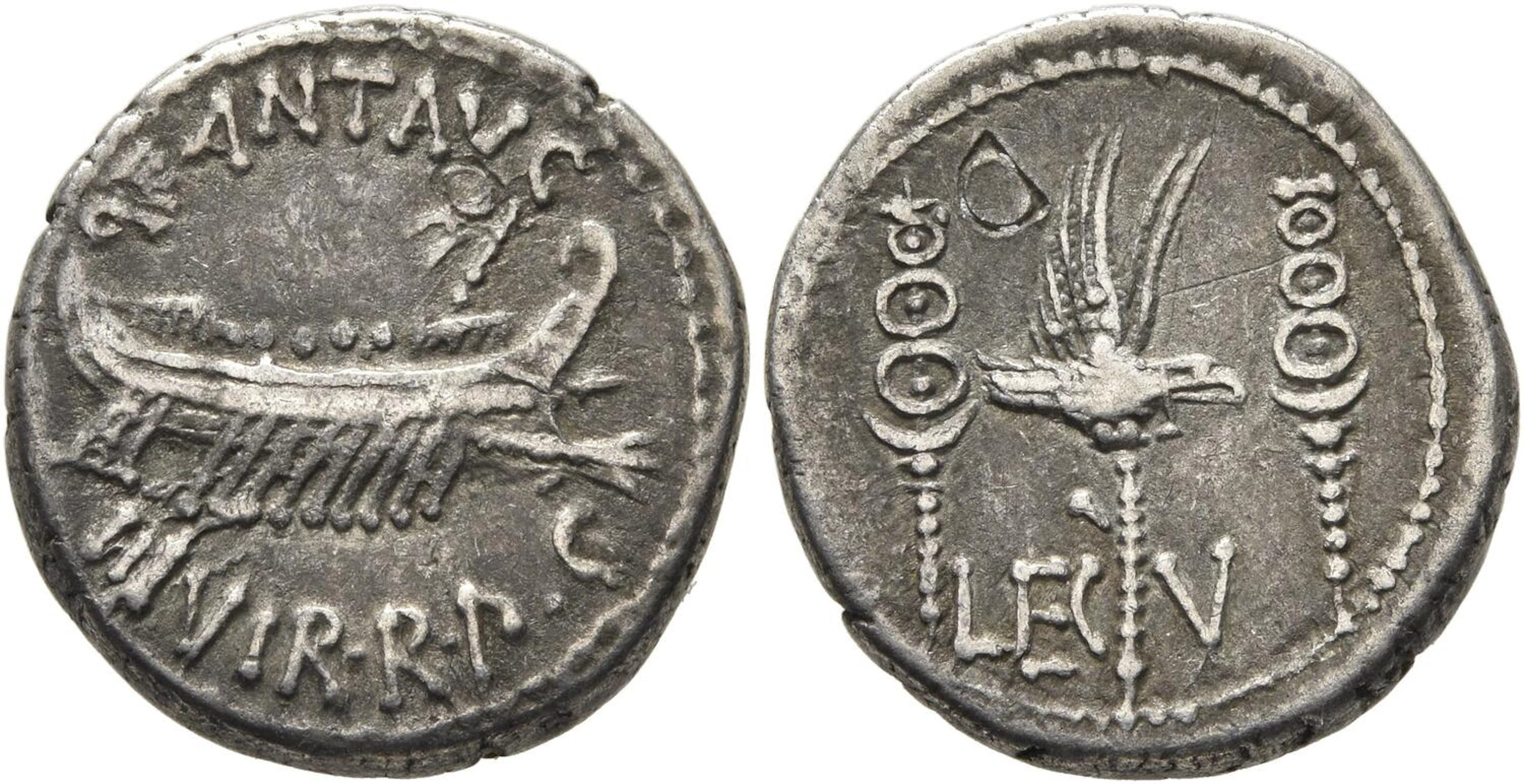 Mark Antony, 44-30 BC.