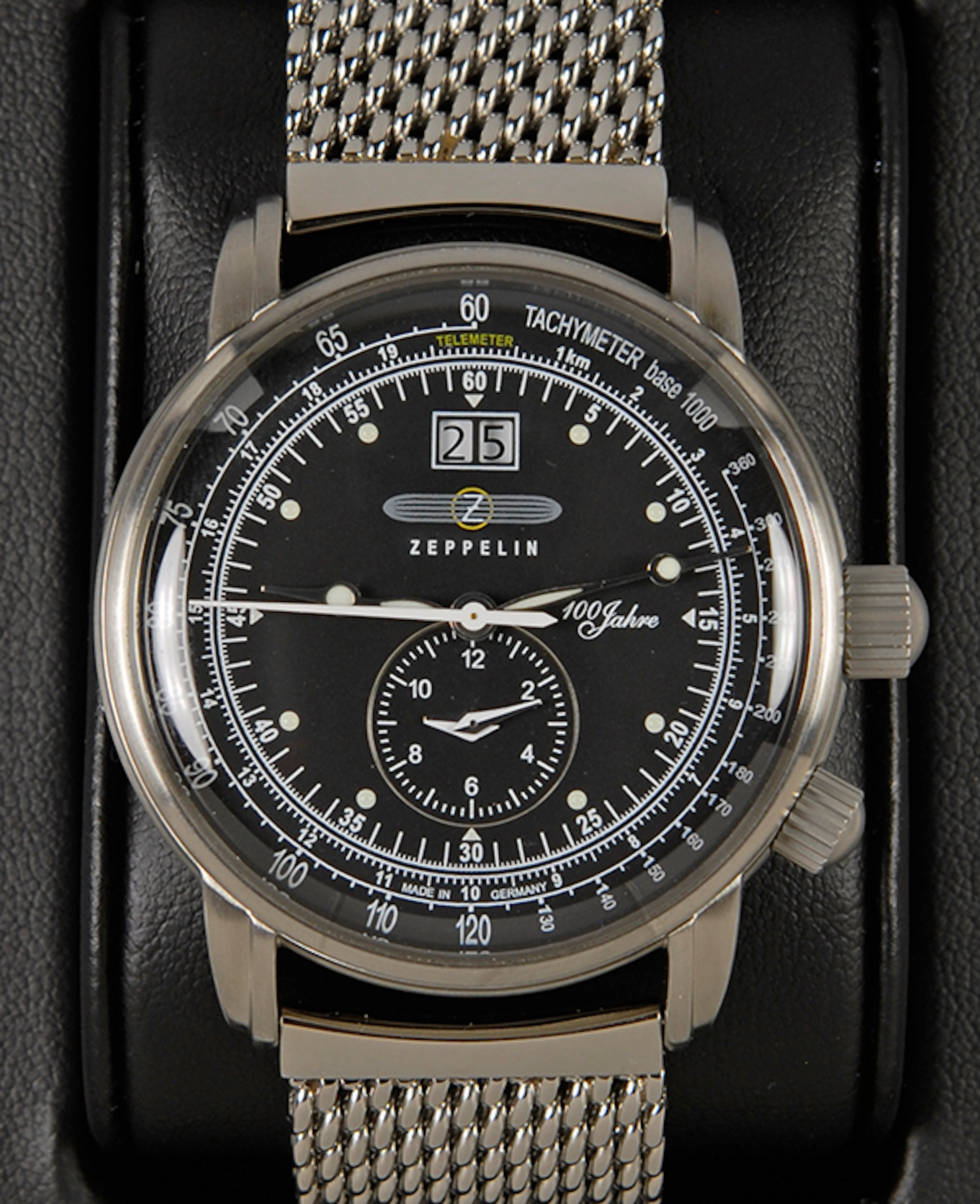 Uhren: Herrenarmbanduhr Zeppelin "100 Jahre" TP-12-174900 7640/6912