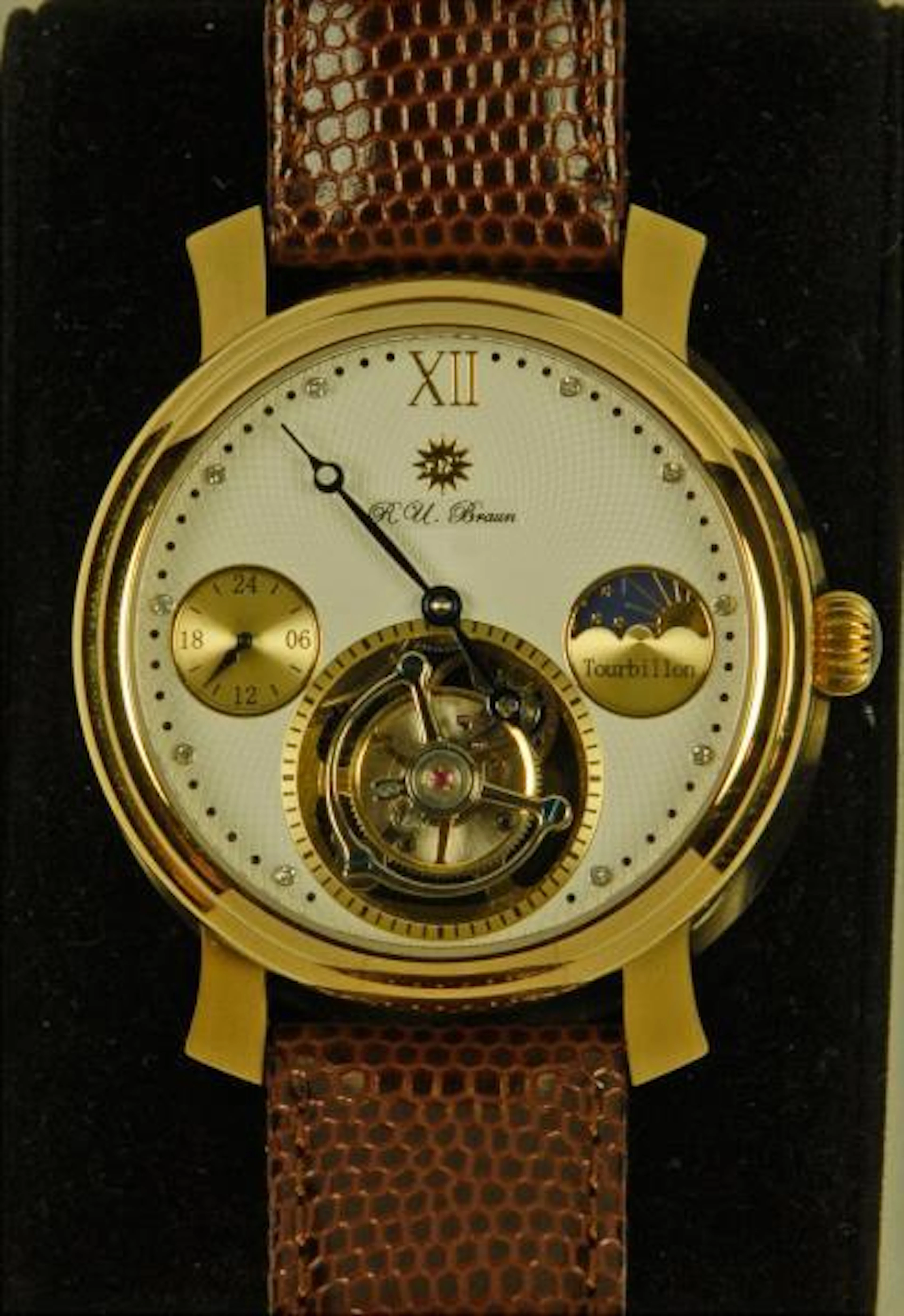 Uhren: Herrenarmbanduhr von Raoul U