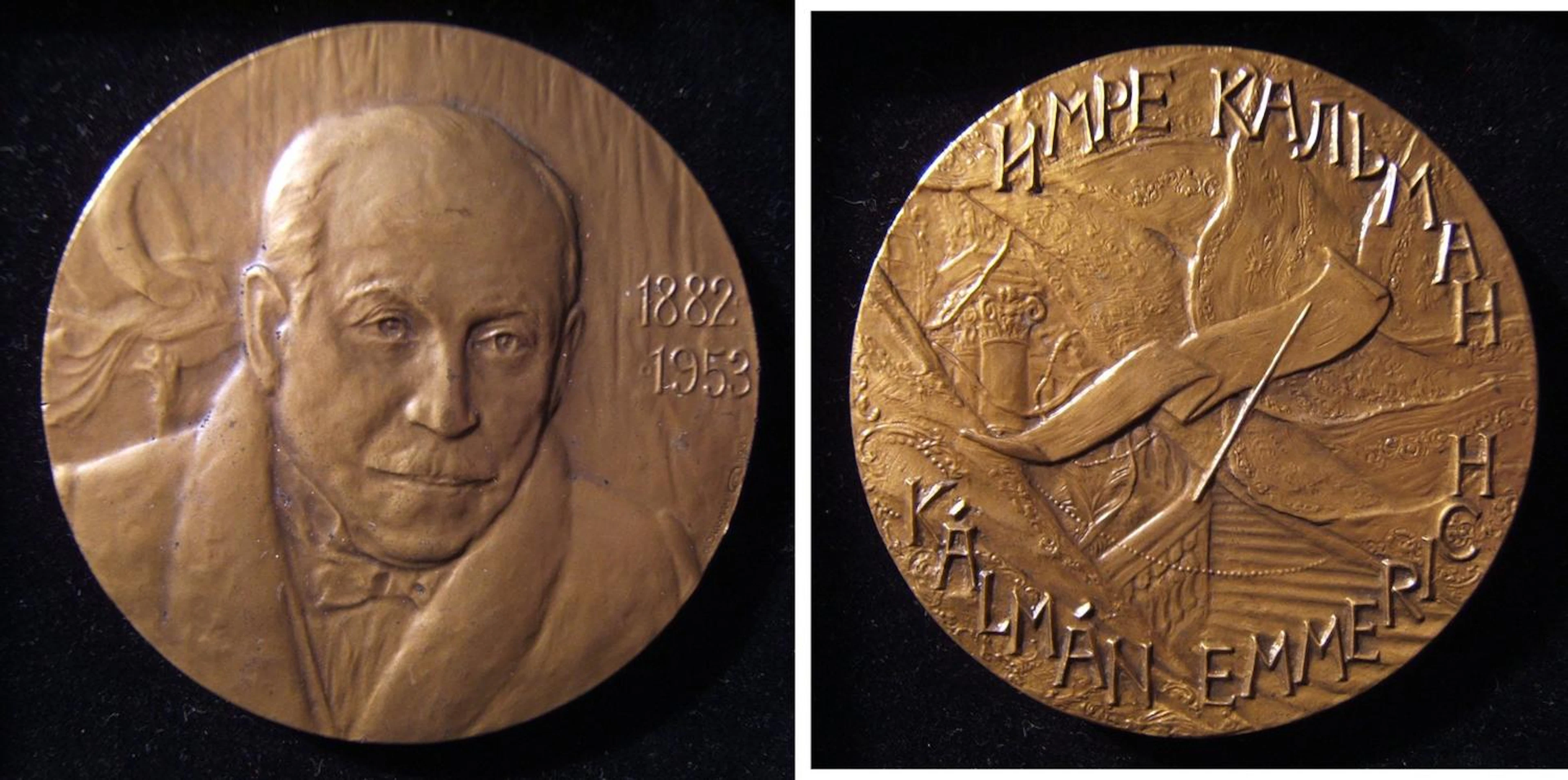 Russia/Soviet Union: Emmerich Kálmán centennary commemorative bronze medal