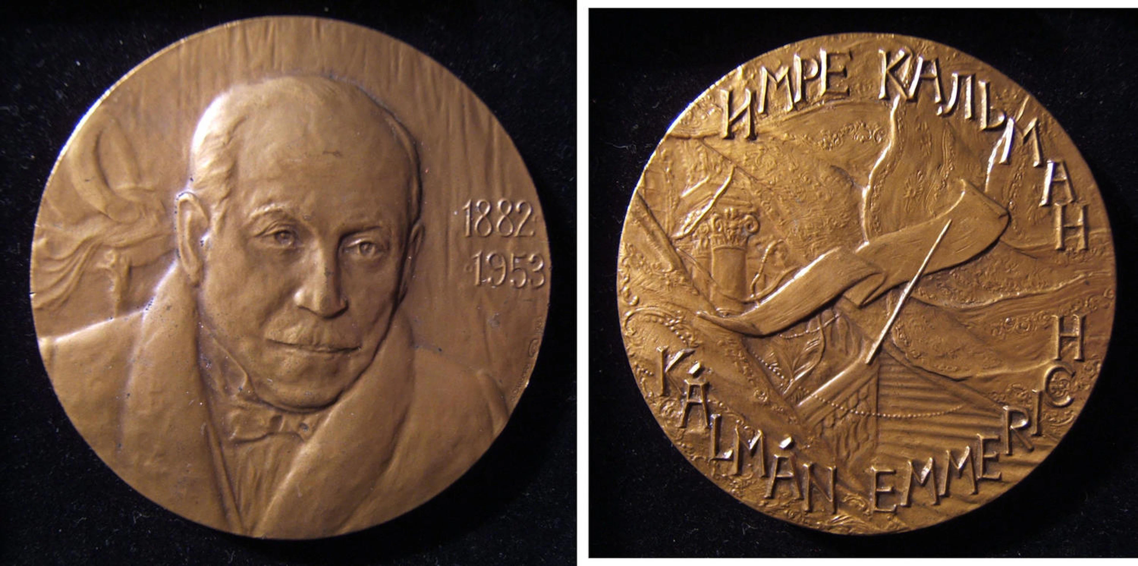 Russia/Soviet Union: Emmerich Kálmán centennary commemorative bronze medal