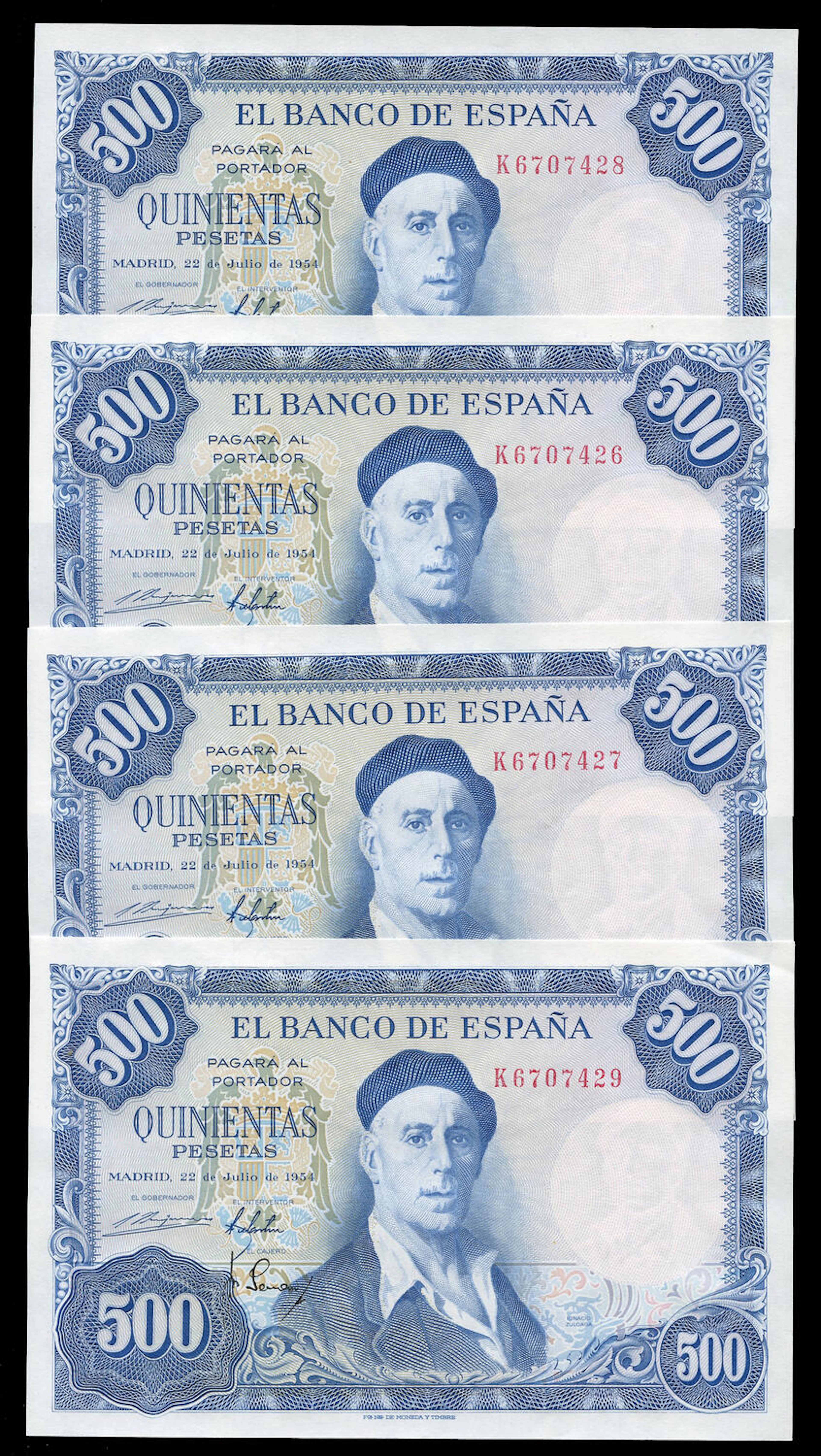 500 pesetas