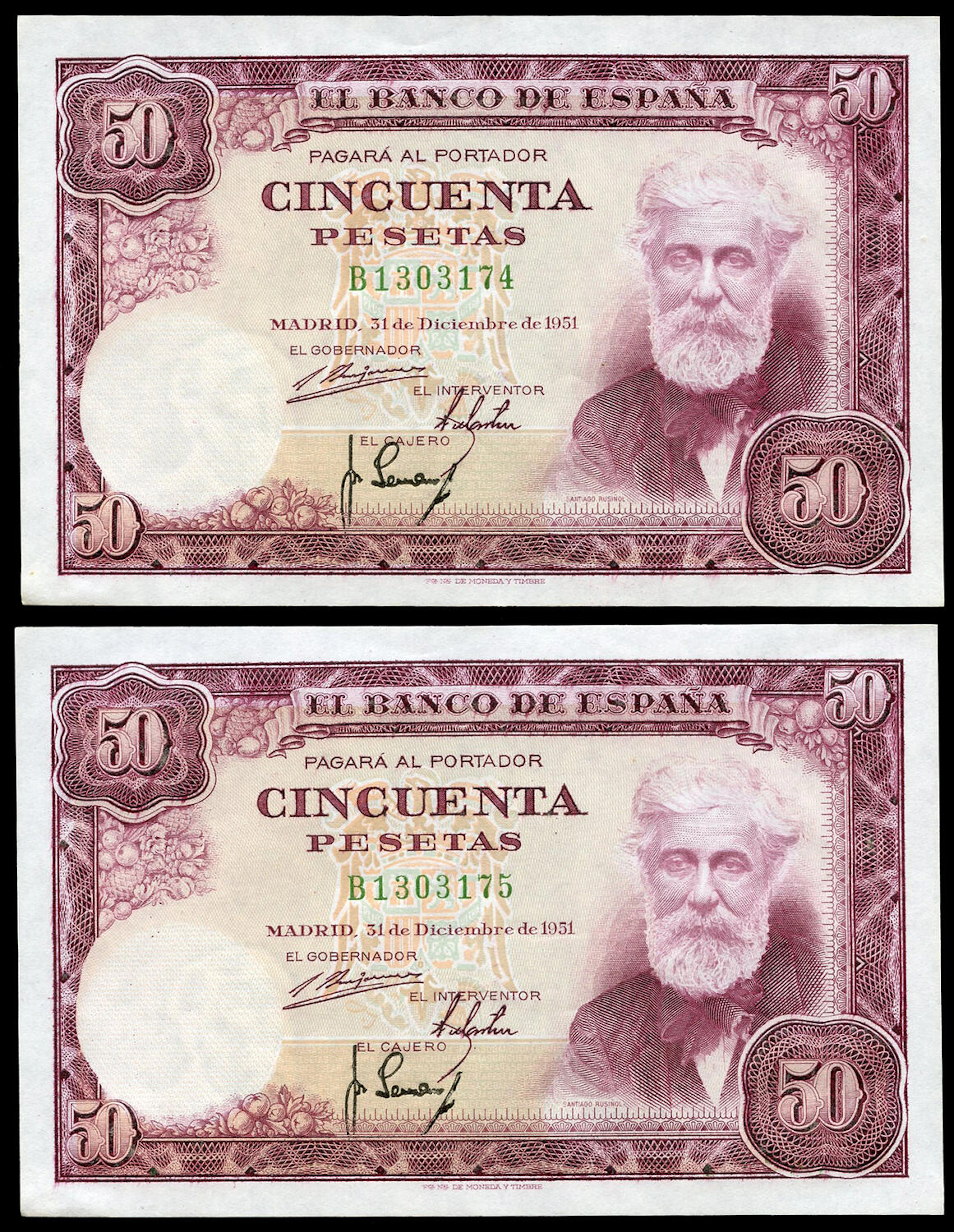 50 pesetas