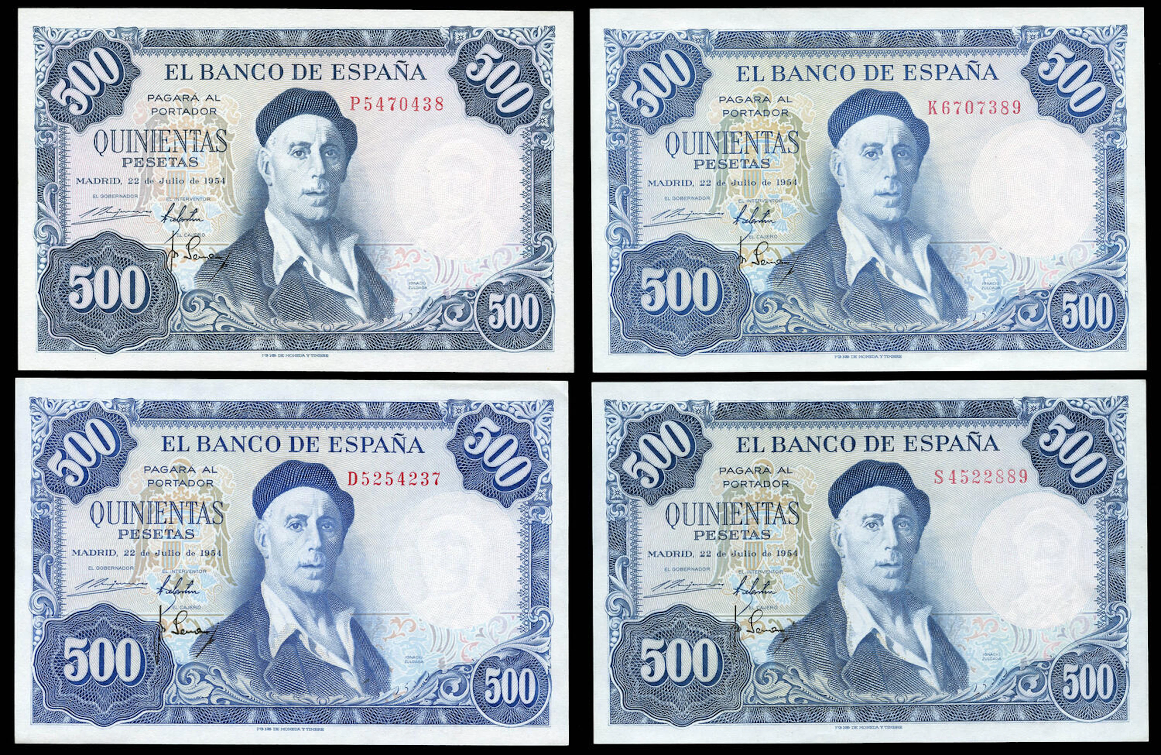 500 pesetas