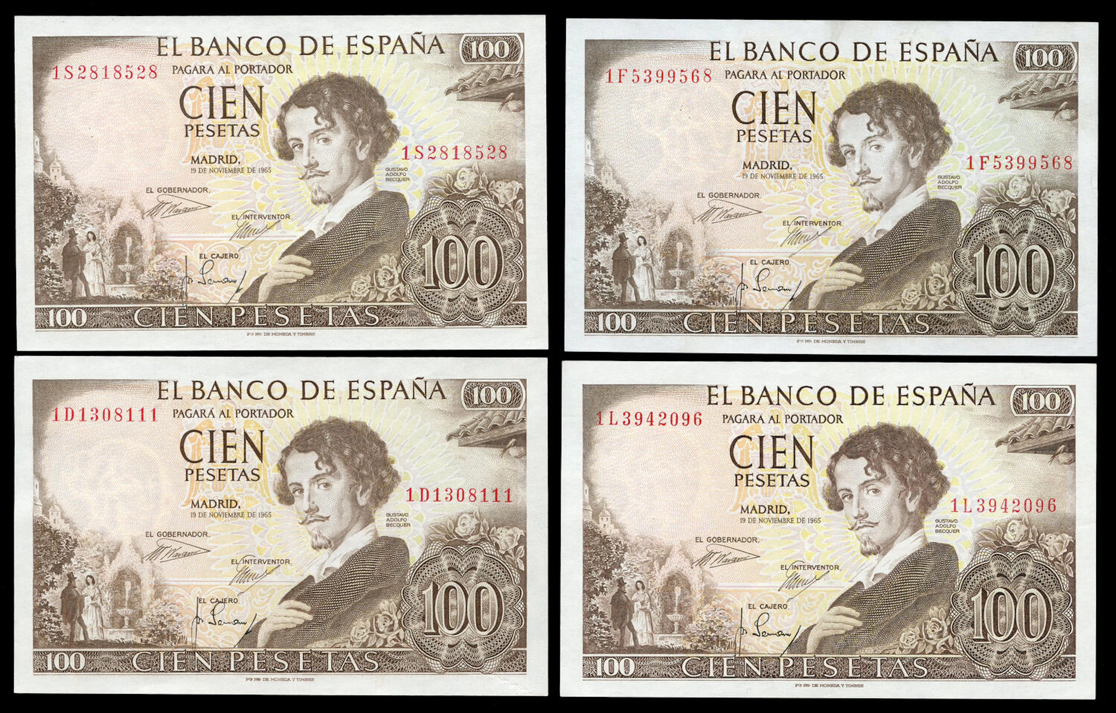 100 pesetas