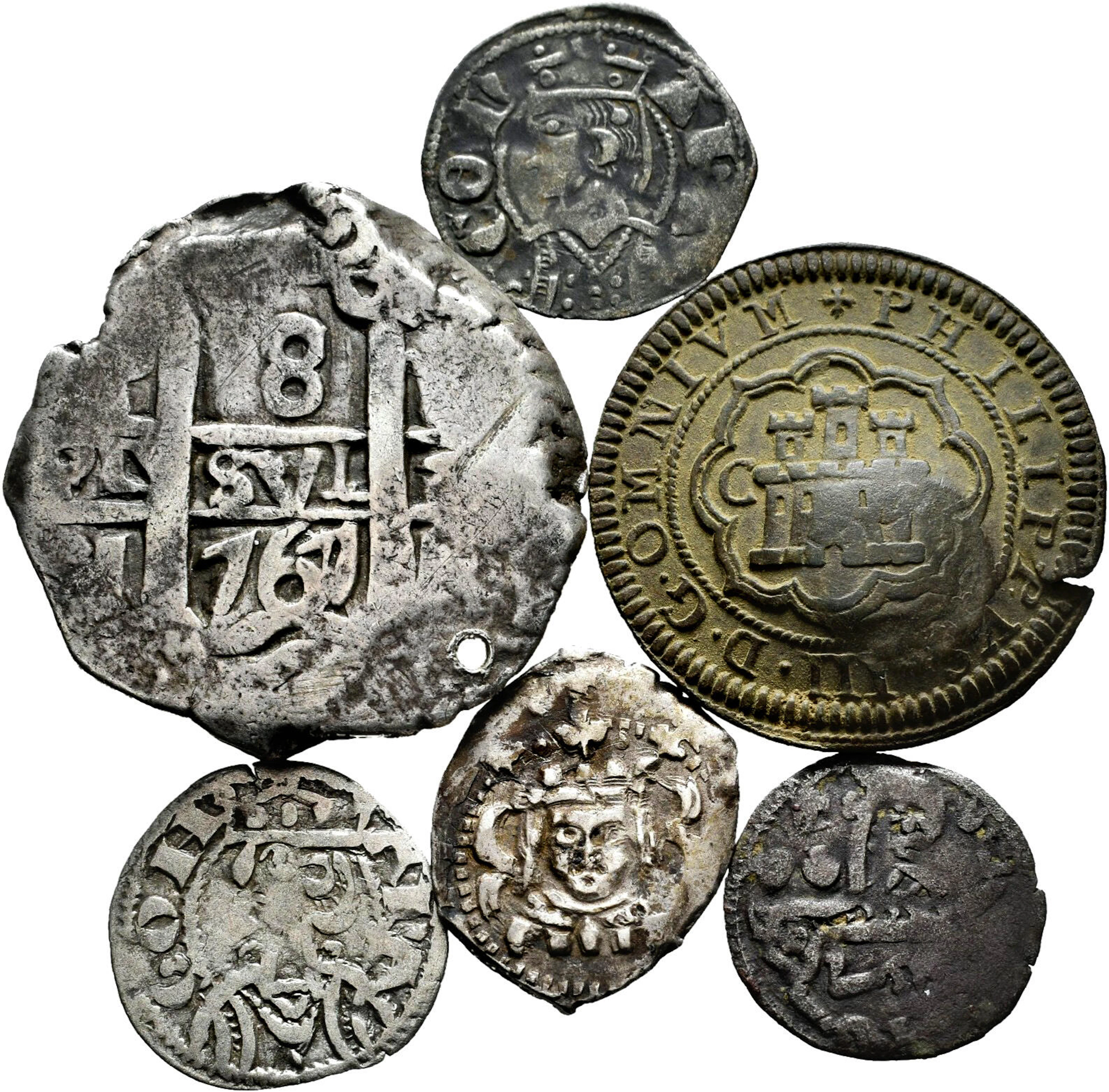 Lot of 6 Spanish pieces