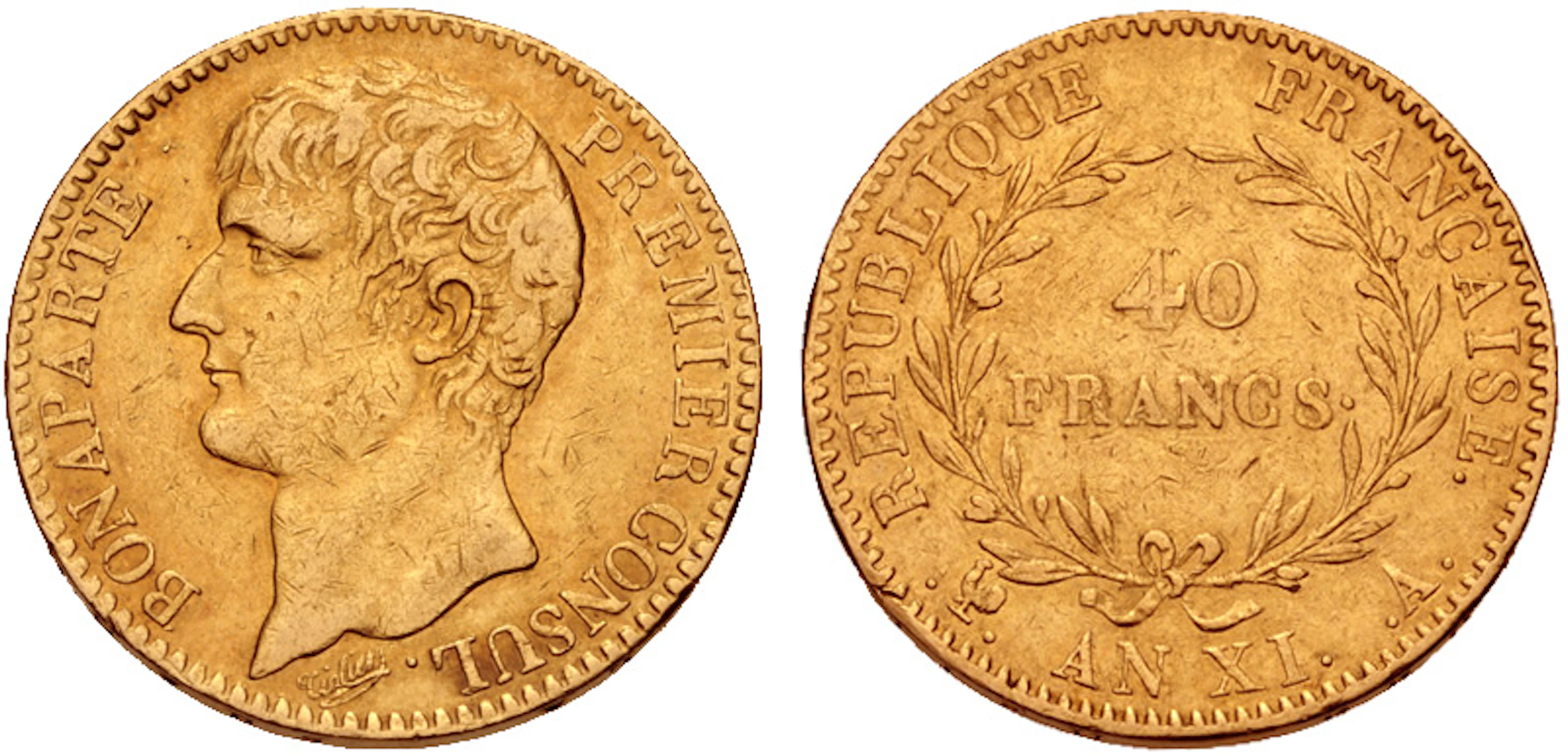 FRANCE, Premier République. Consulat. Napoléon Bonaparte.