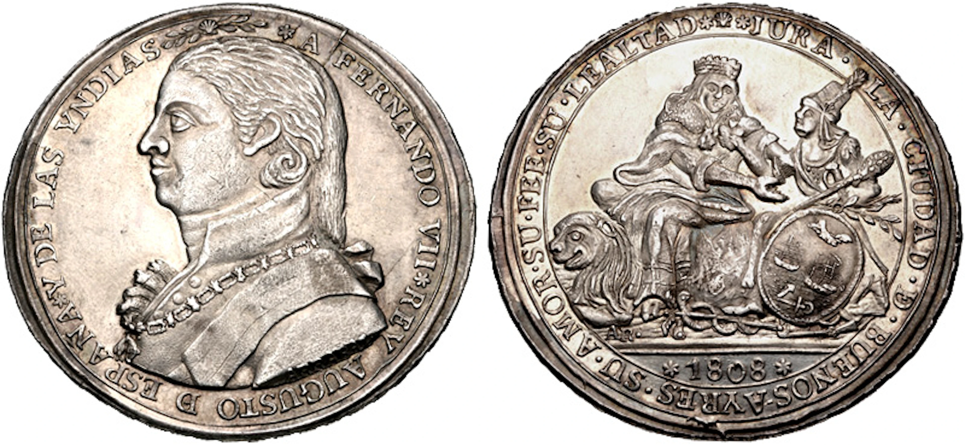 ARGENTINA, Colonial. Fernando VII.