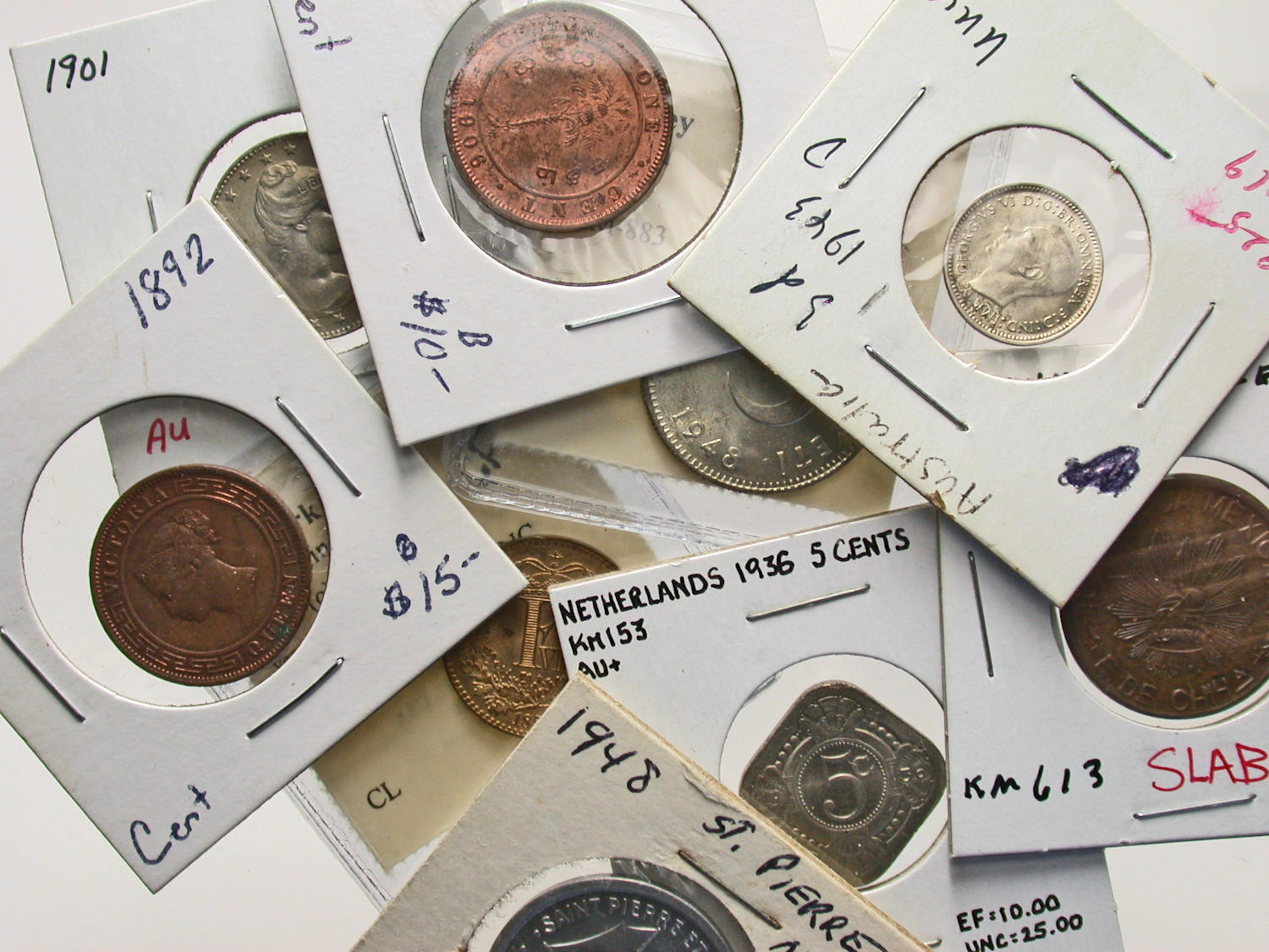 Mixed World Coins