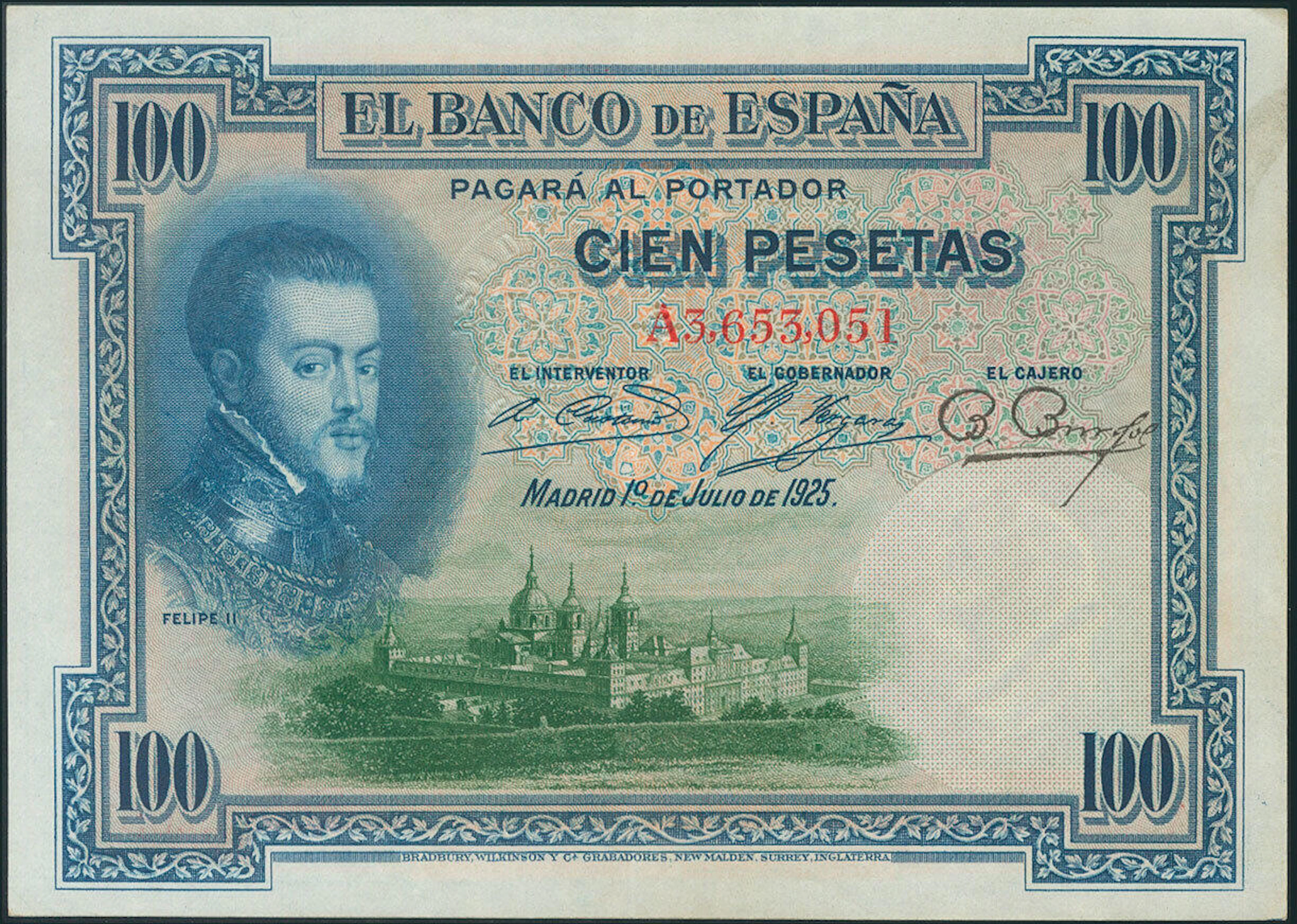100 Pesetas