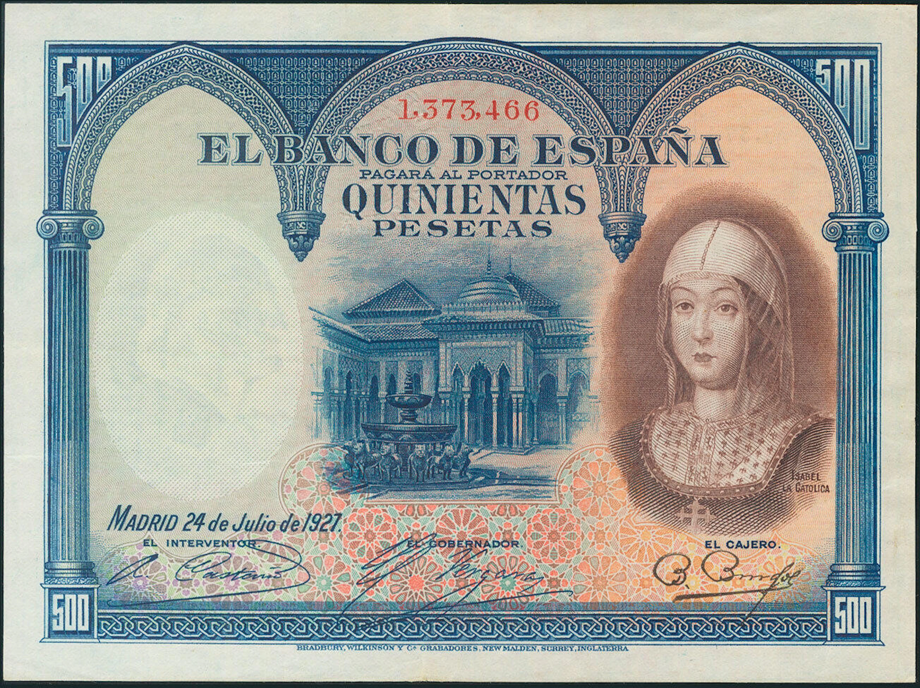 500 Pesetas