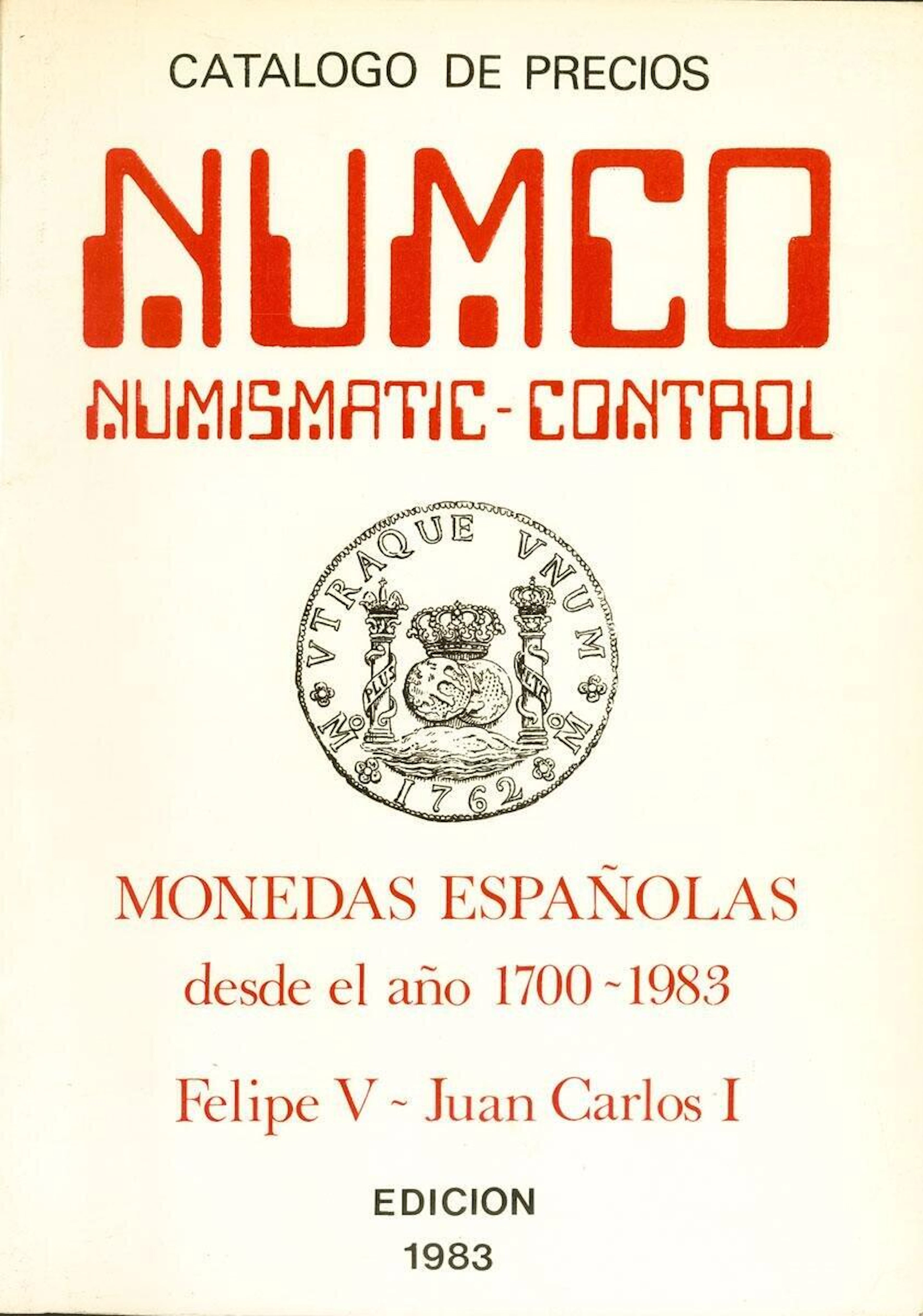 CATALOGO DE PRECIOS NUMCO