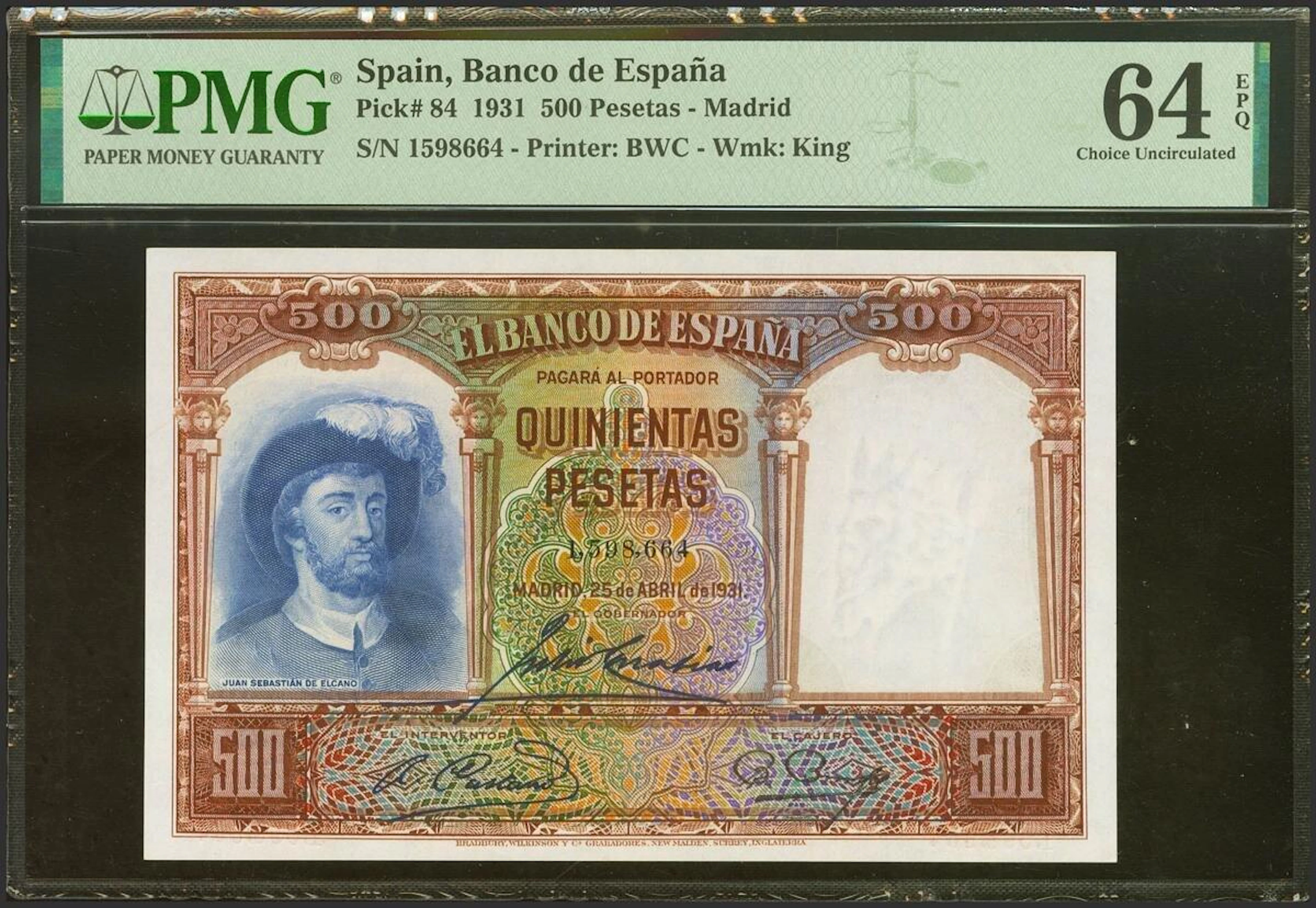 500 Pesetas
