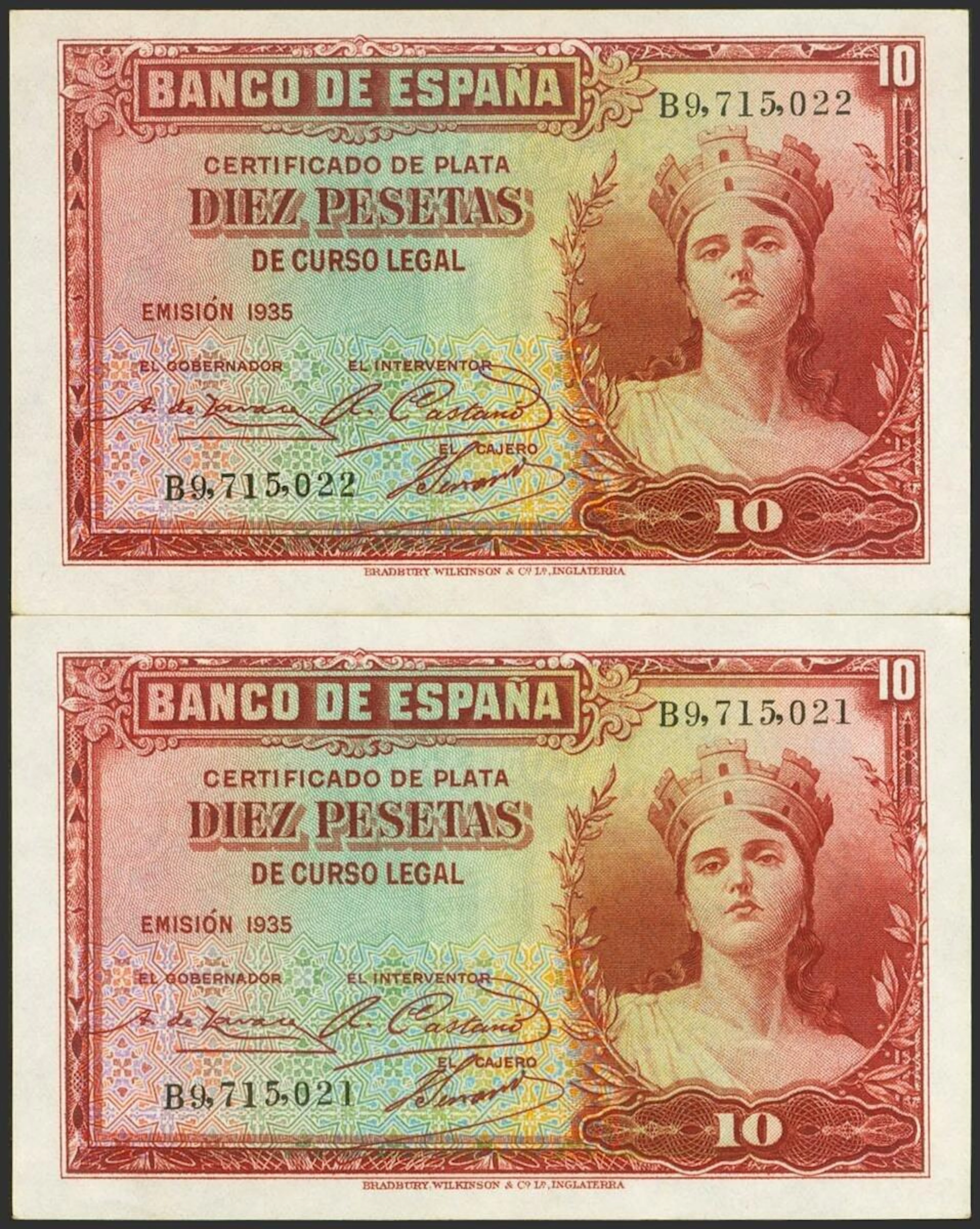 10 Pesetas