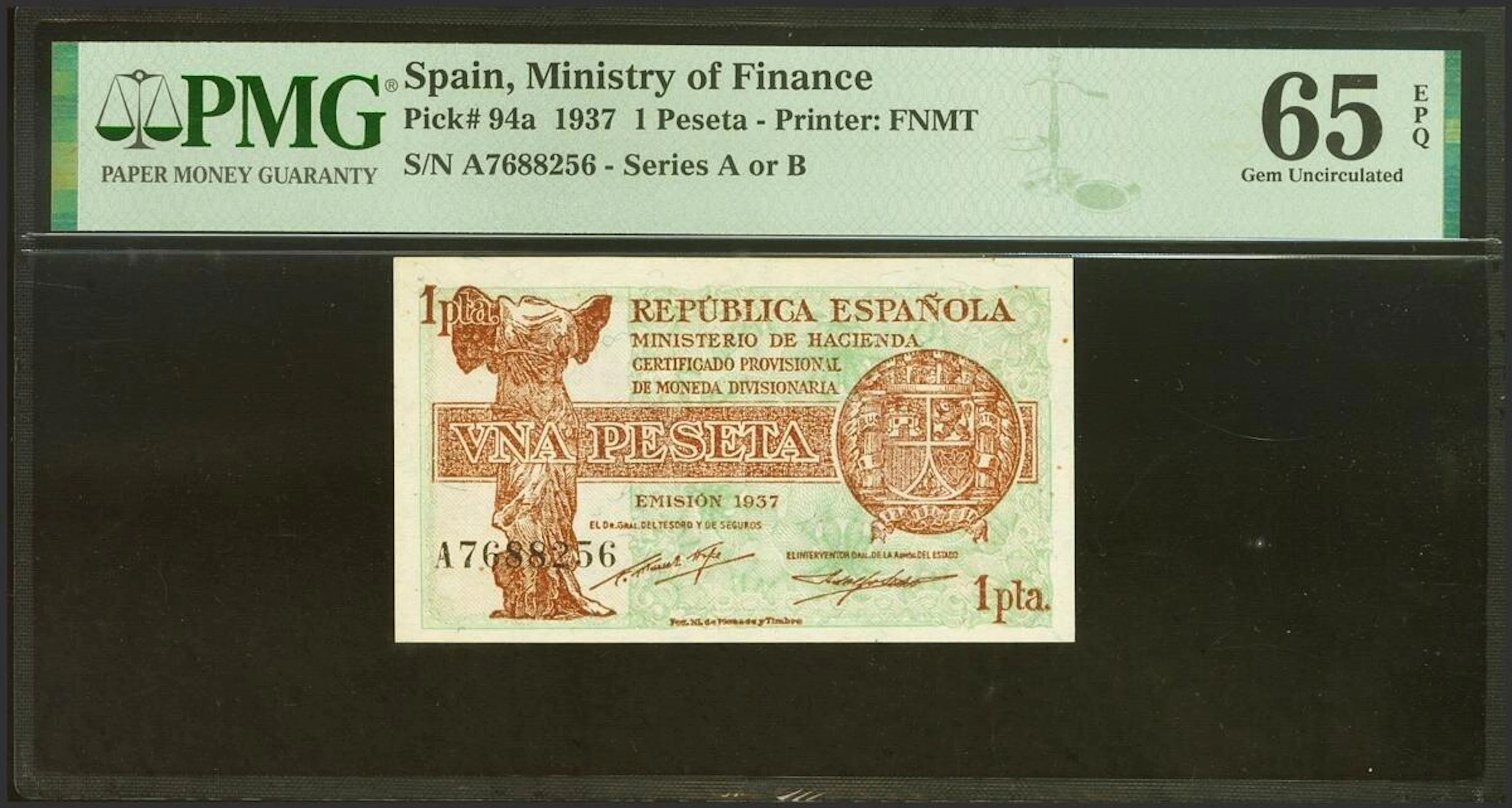 1 Peseta