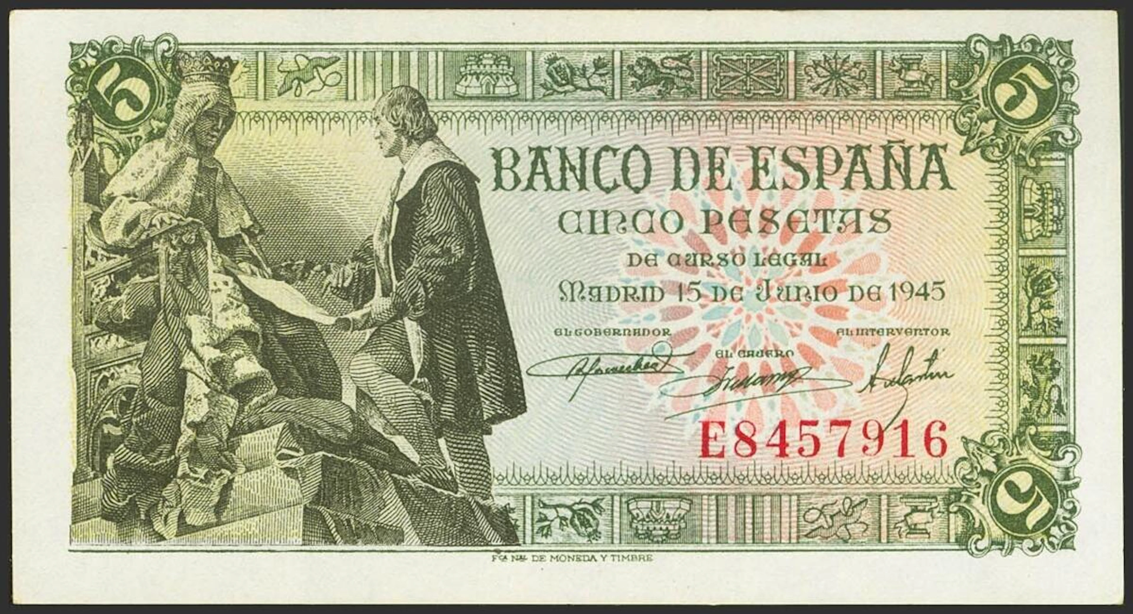 5 Pesetas