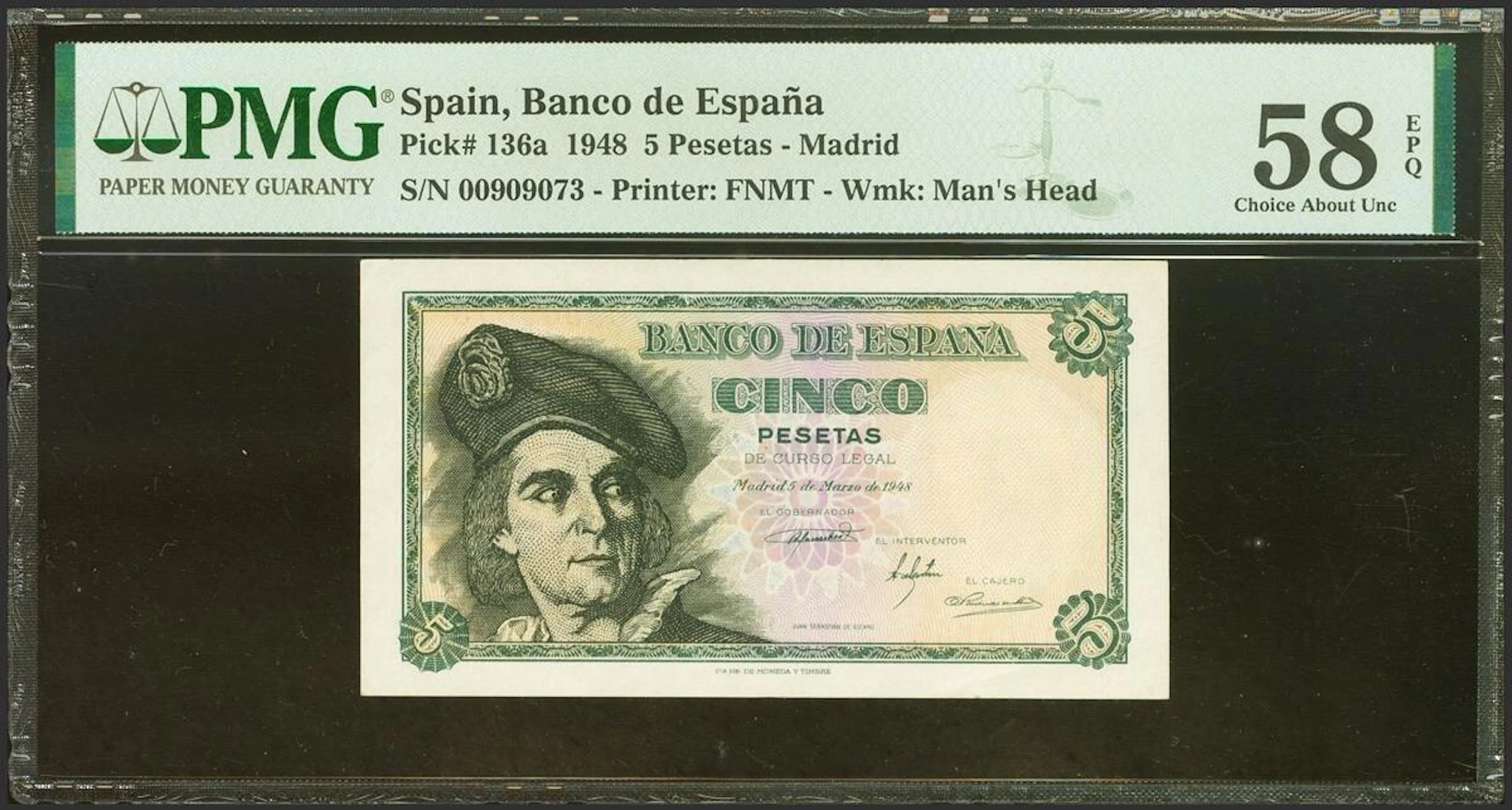 5 Pesetas
