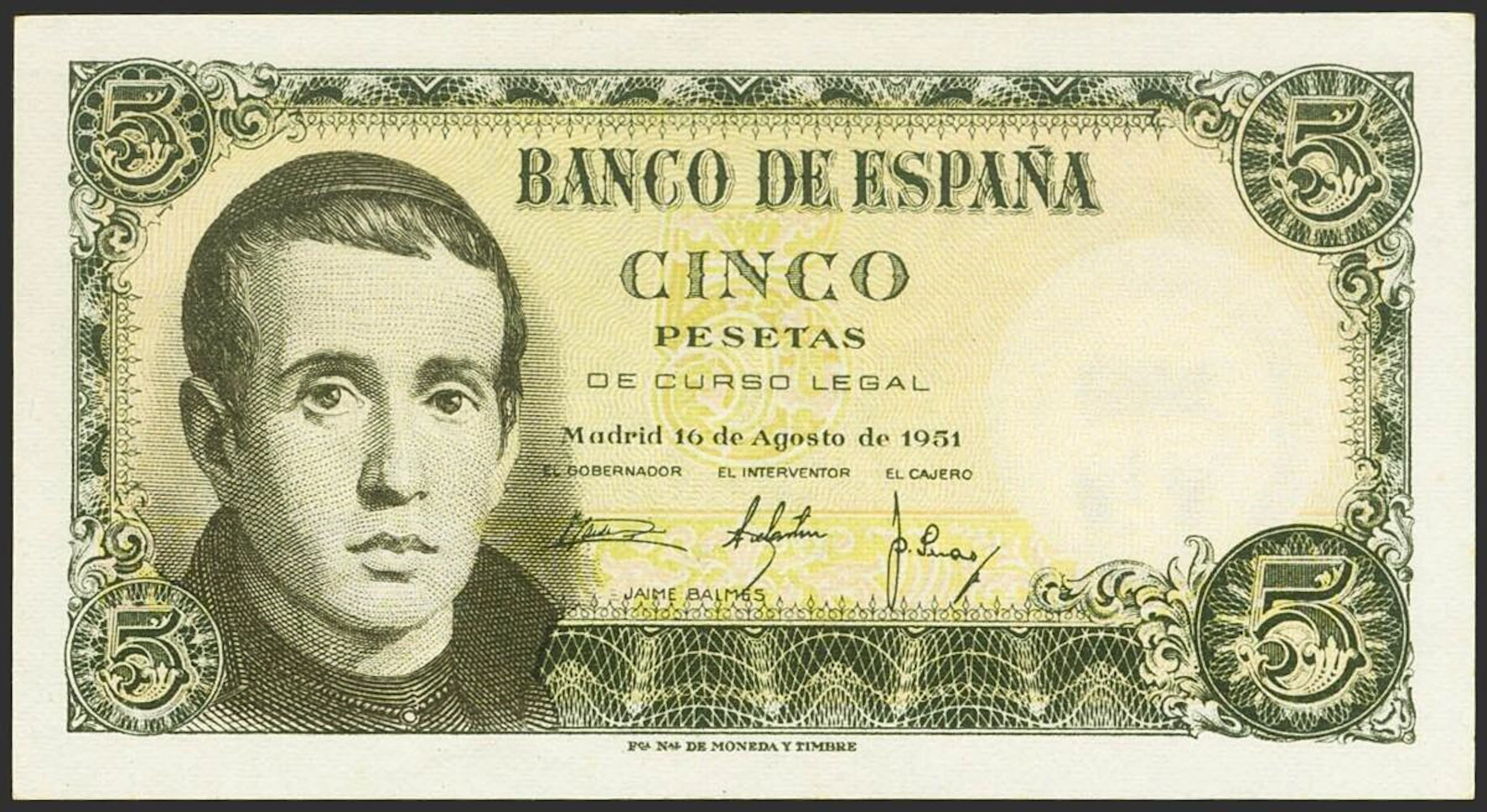 5 Pesetas
