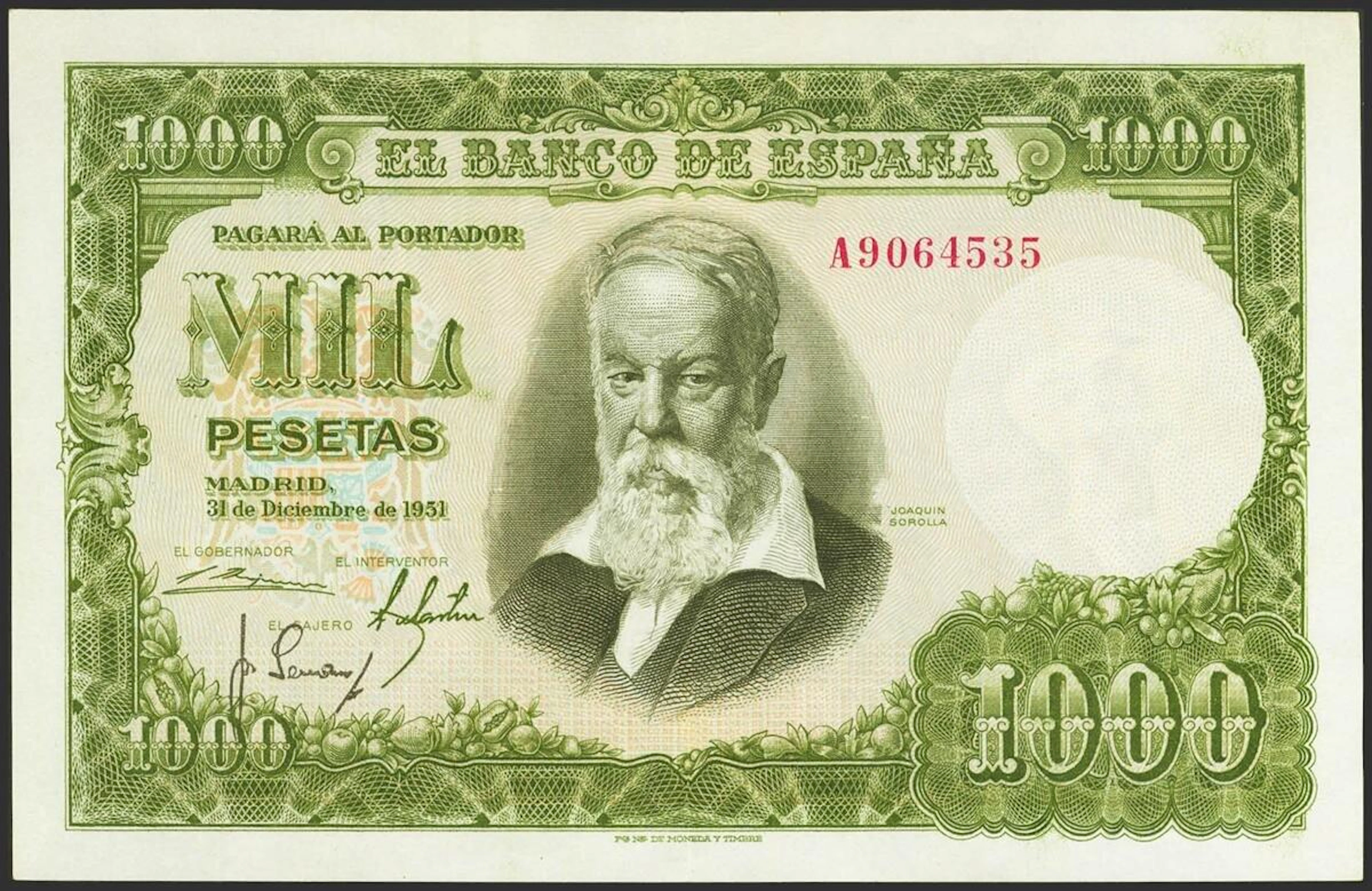 1000 Pesetas