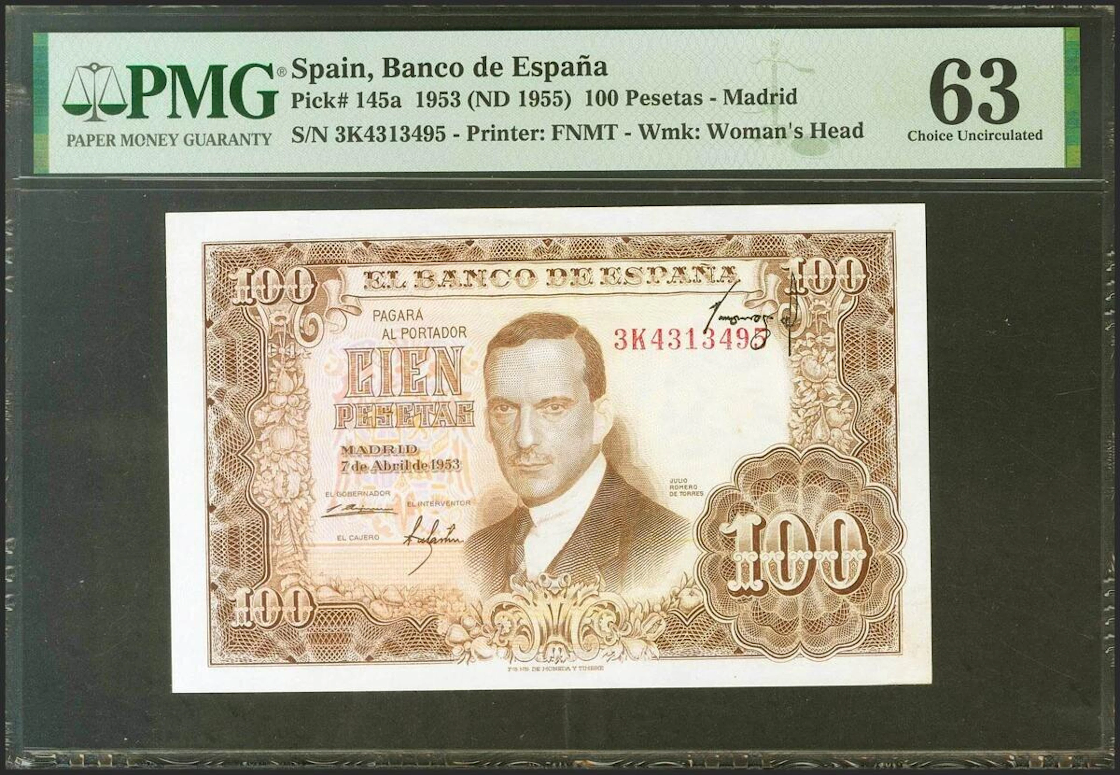 100 Pesetas
