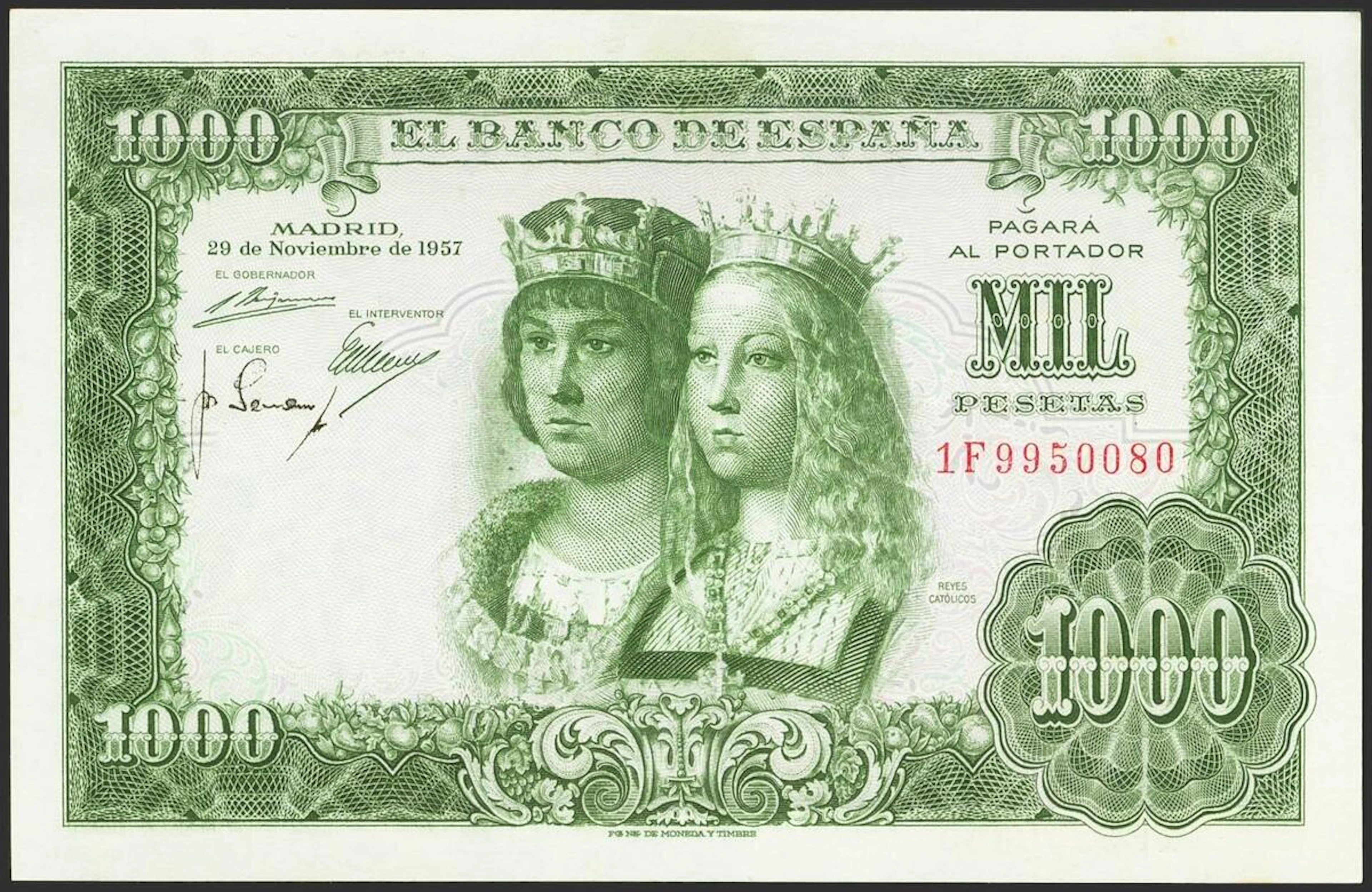 1000 Pesetas