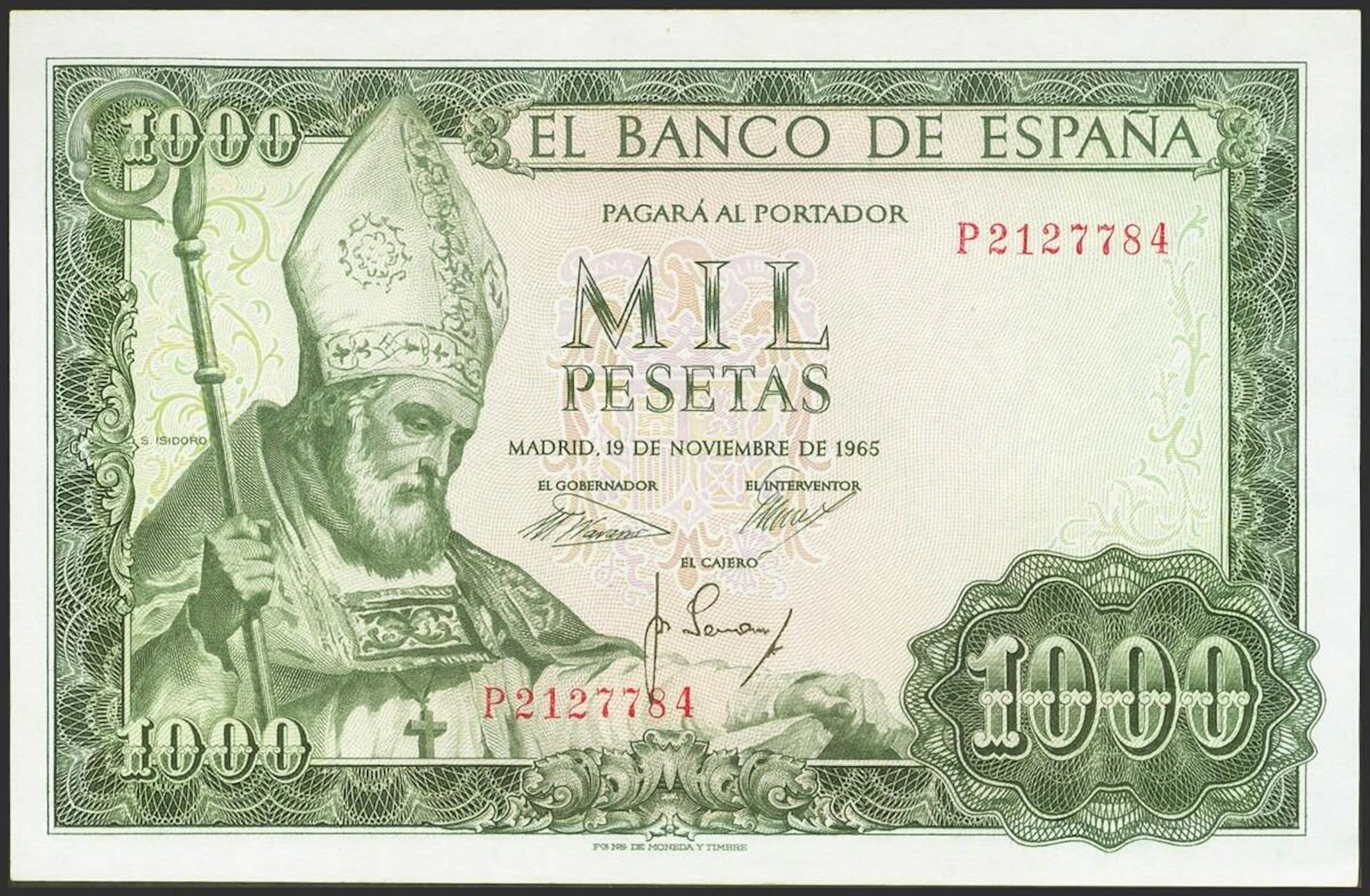 1000 Pesetas