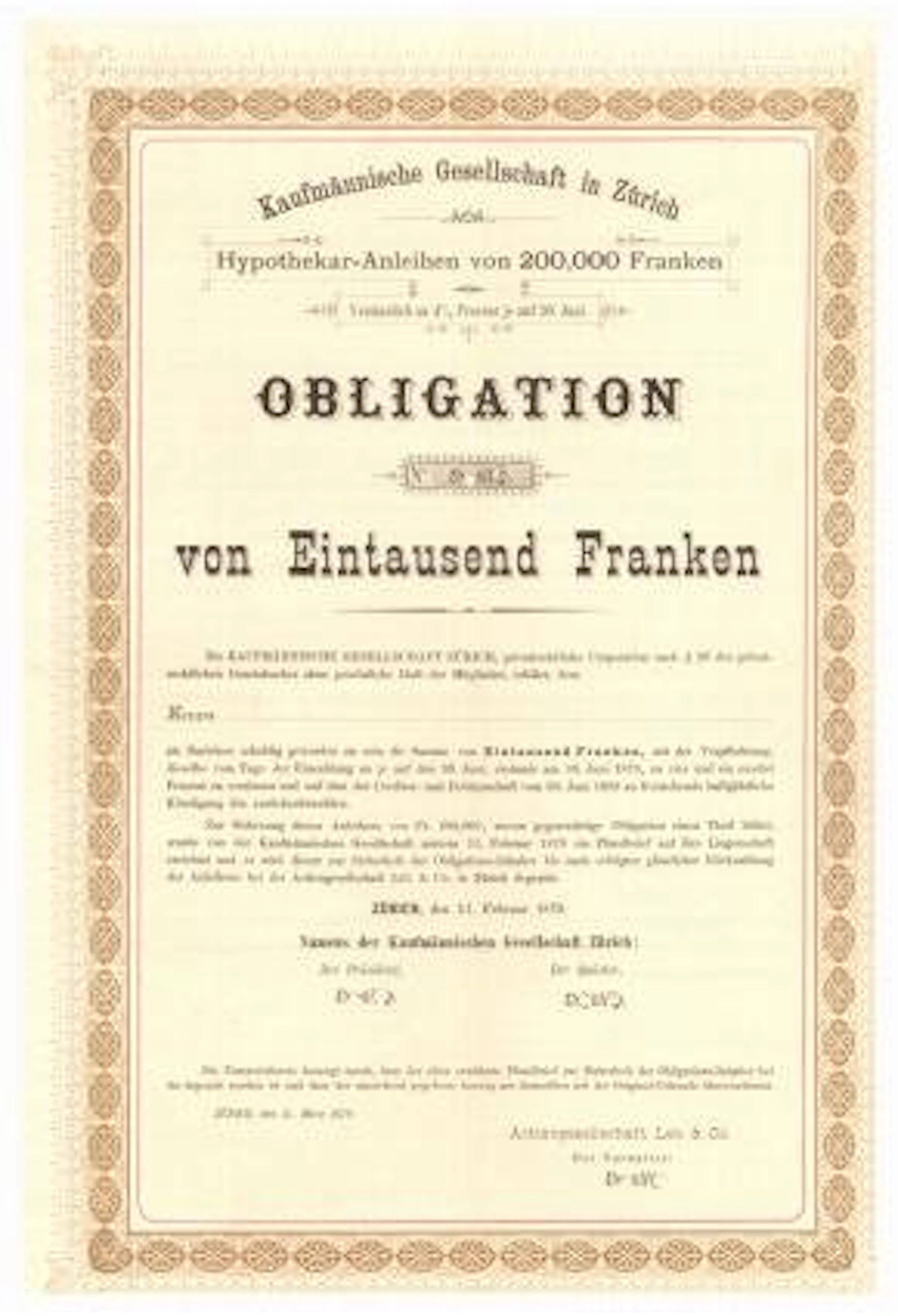 Kaufmännische Gesellschaft in Zürich