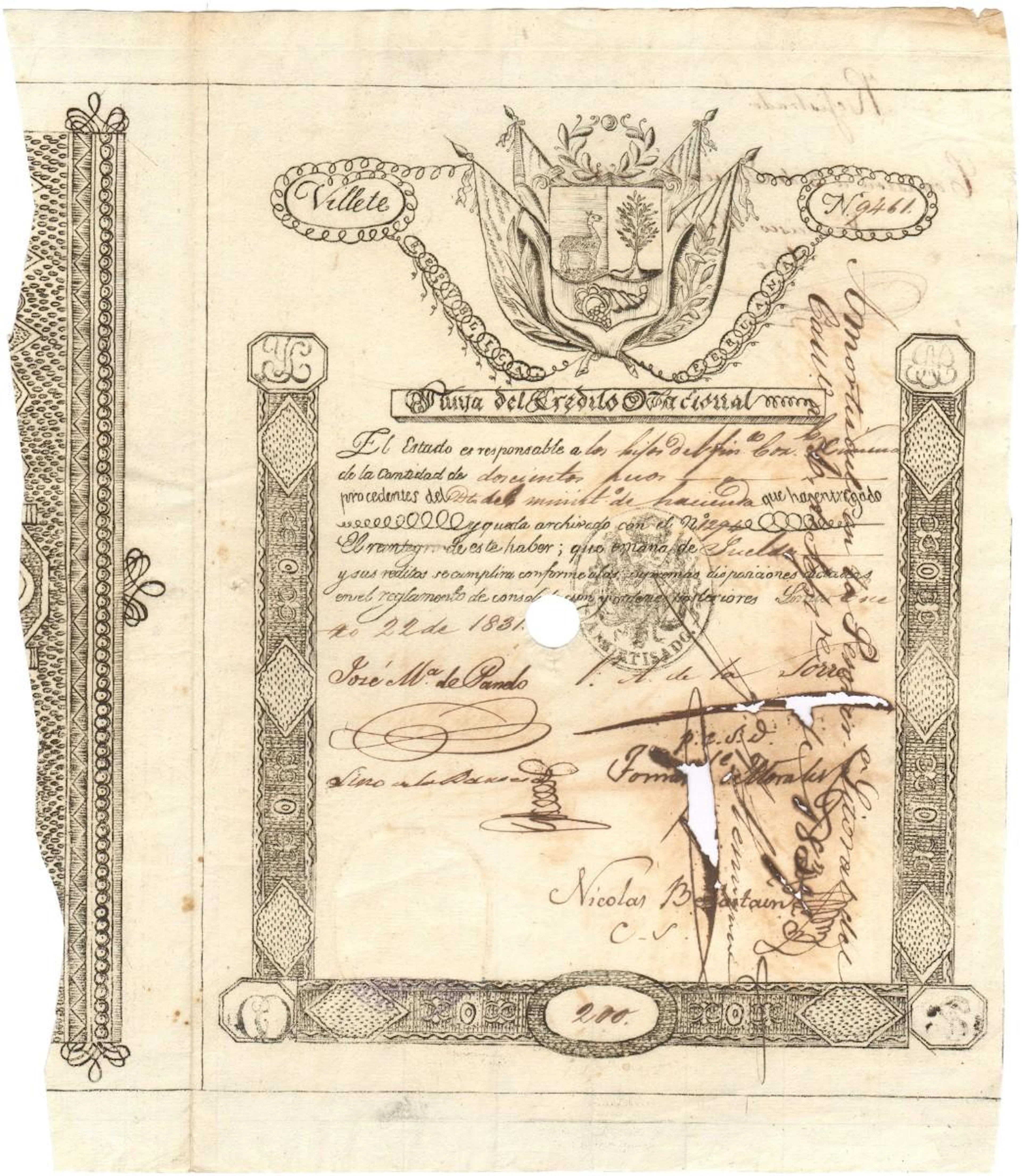 PERU. Republik.