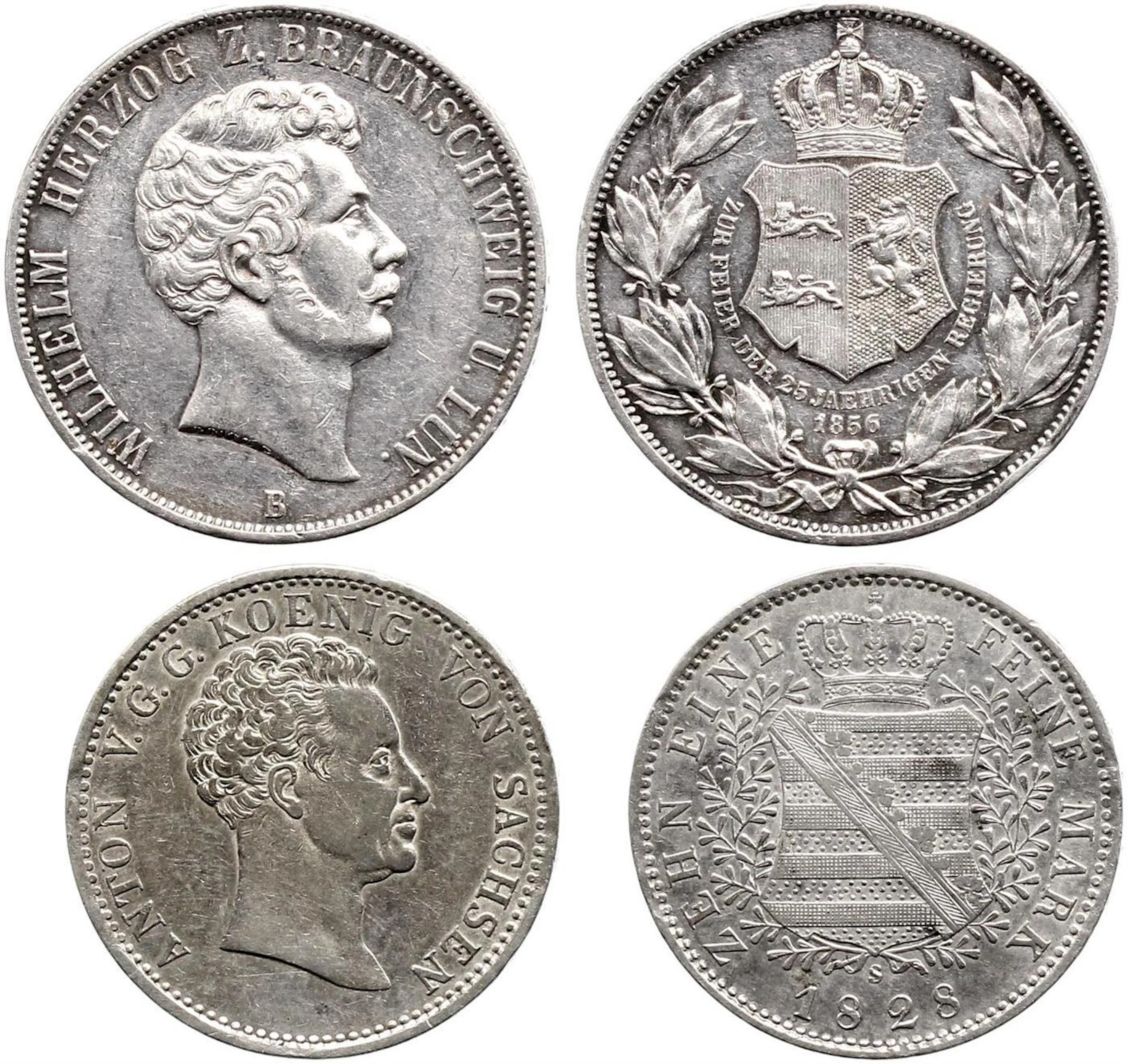 Deutsche Münzen bis 1871