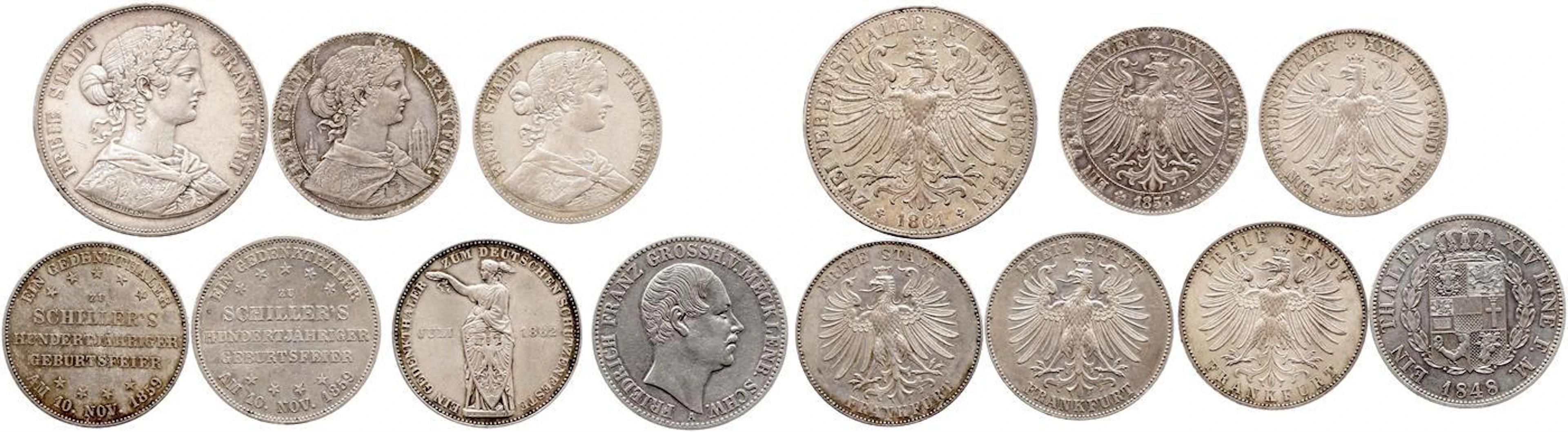 Deutsche Münzen bis 1871