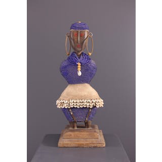 Grande poupée perlée Afrique du sud (N° 23096)