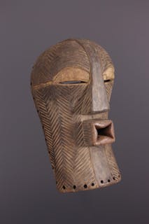 Masque Luba Kifwebe Kikashi (N° 24229) Dépôt vente