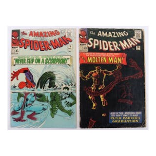 The Amazing Spider-man No.28 & 29 Marvel Silver Age Comics