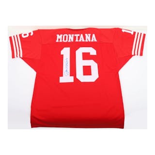 Joe Montana signed NFL Football Jersey
