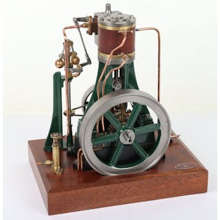 A fine Stuart Turner No.4 Live steam Vertical Marine engine, with