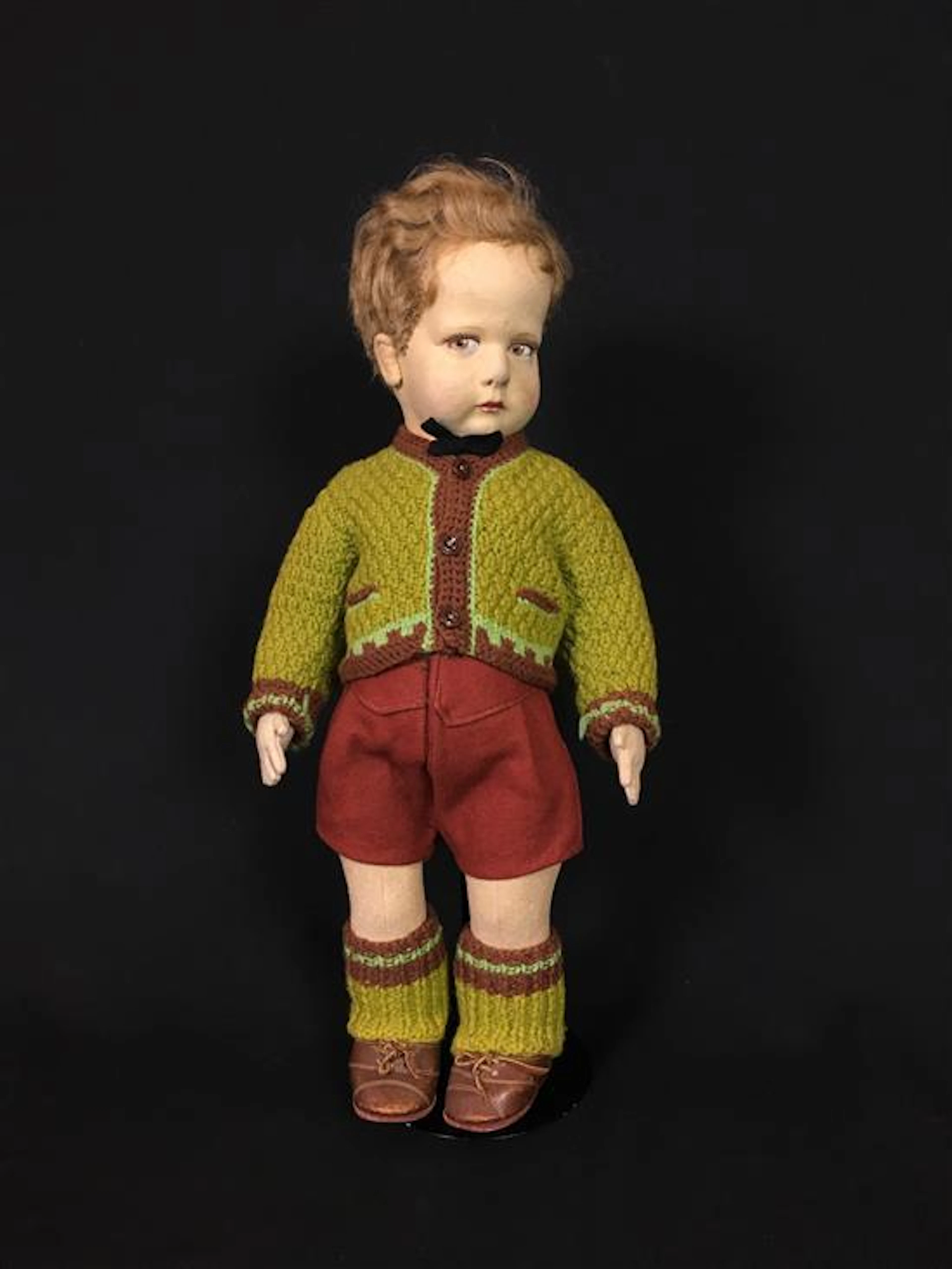 17" VINTAGE LENCI SERIES 300 FELT SCHOOL BOY