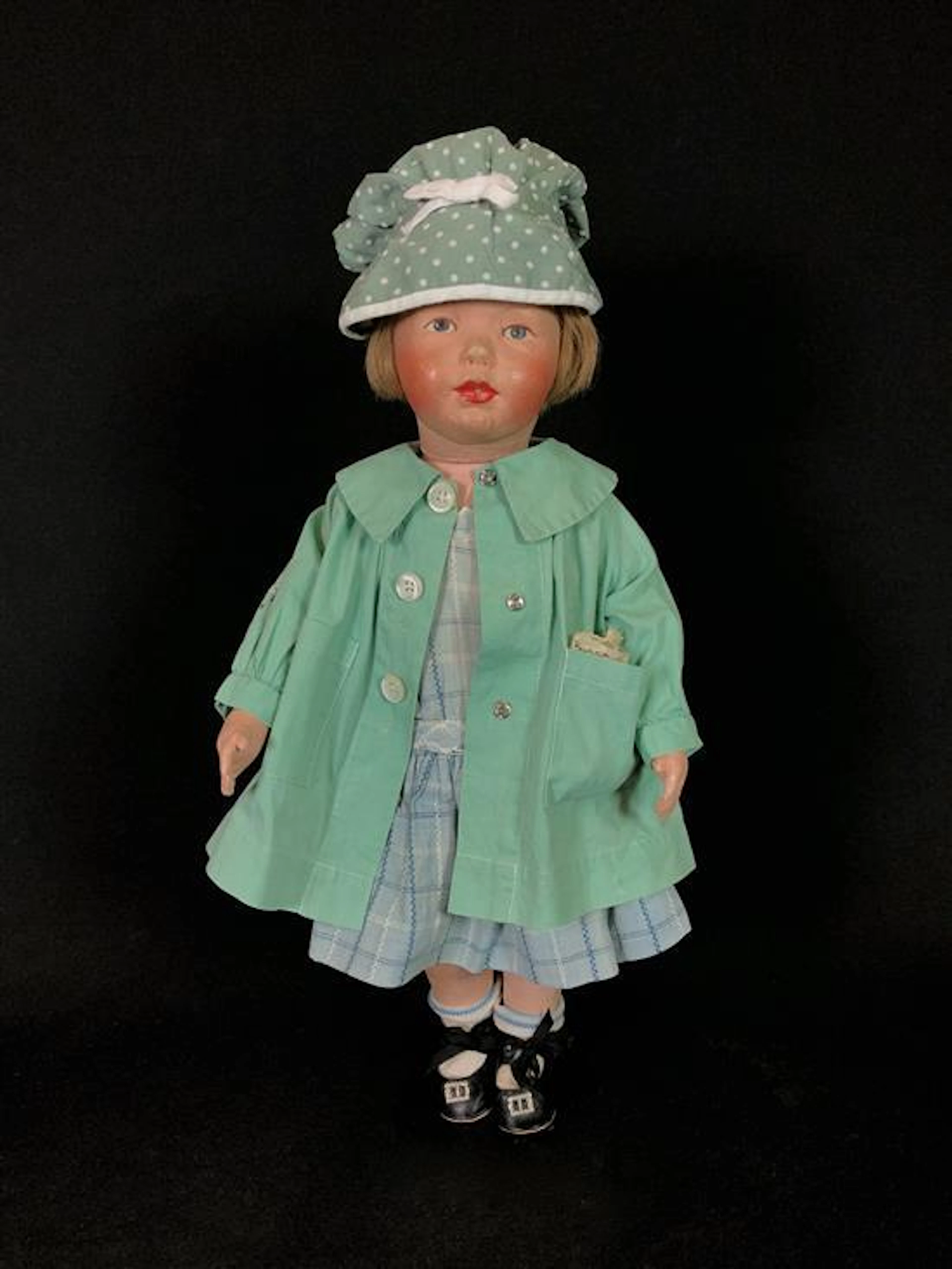 18" EARLY KAMKINS ALL CLOTH DOLLY