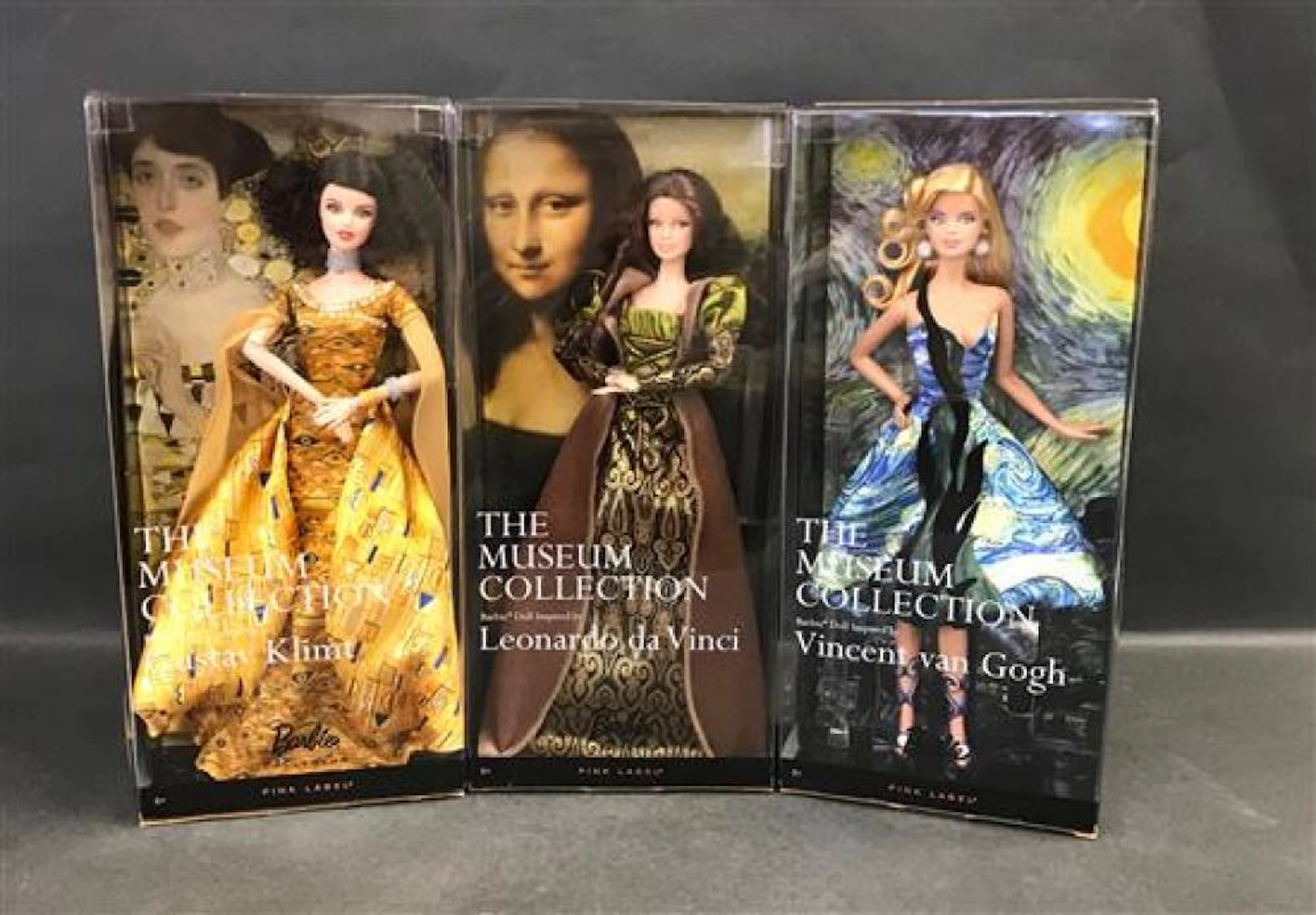 (3) NRFB THE MUSEUM COLLECTION BARBIE - VINCENT VAN GOGH "THE STARRY NIGHT"