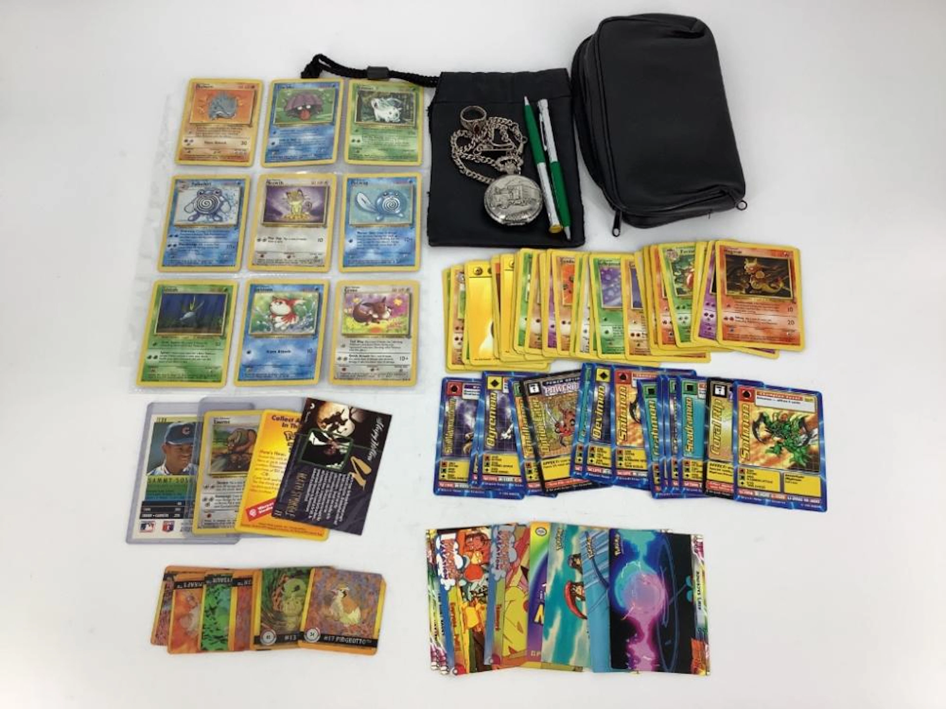 Trading Cards Including Pokemon and Miscellaneous Accessories