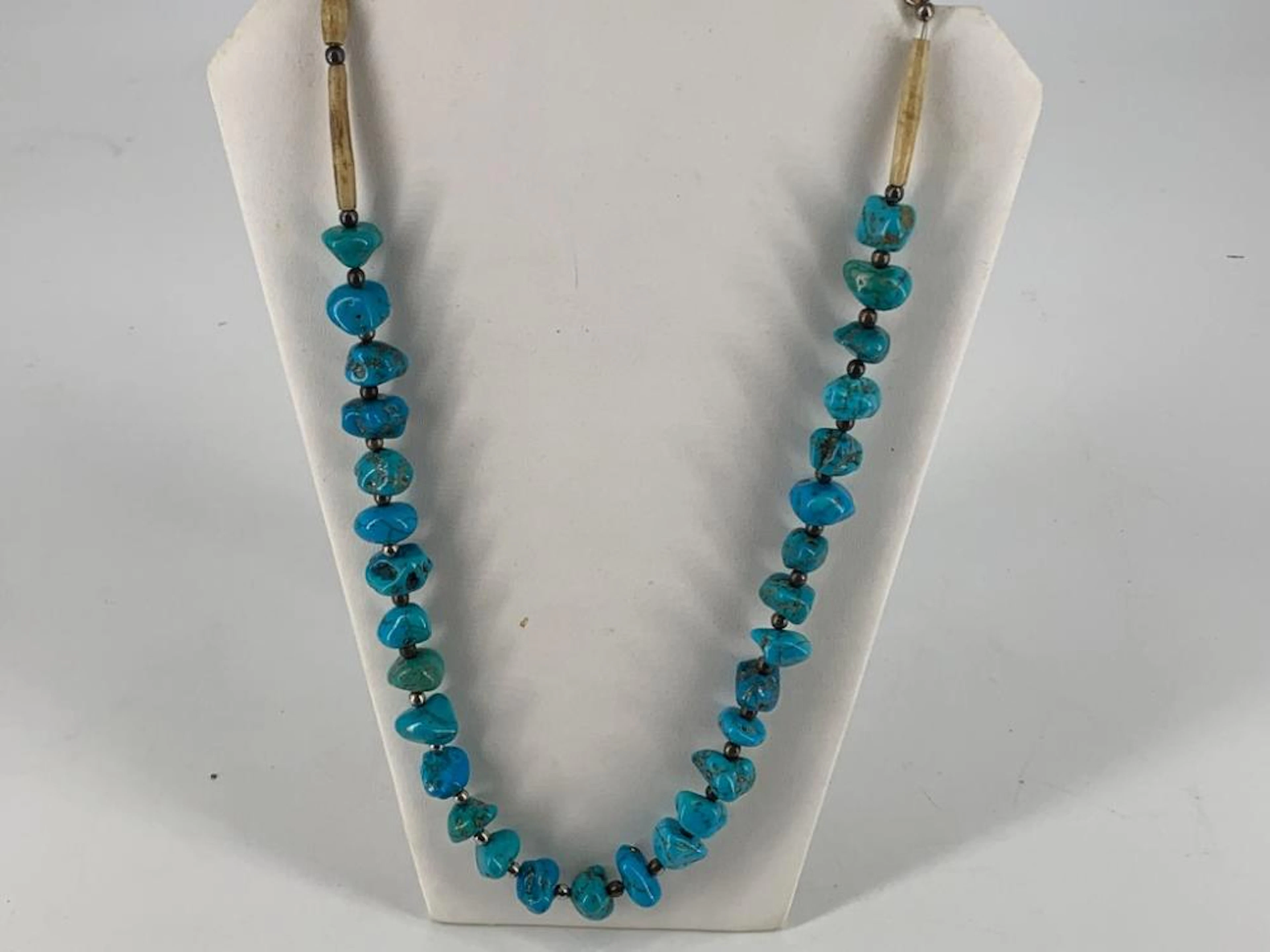 Mixed Materials Necklace