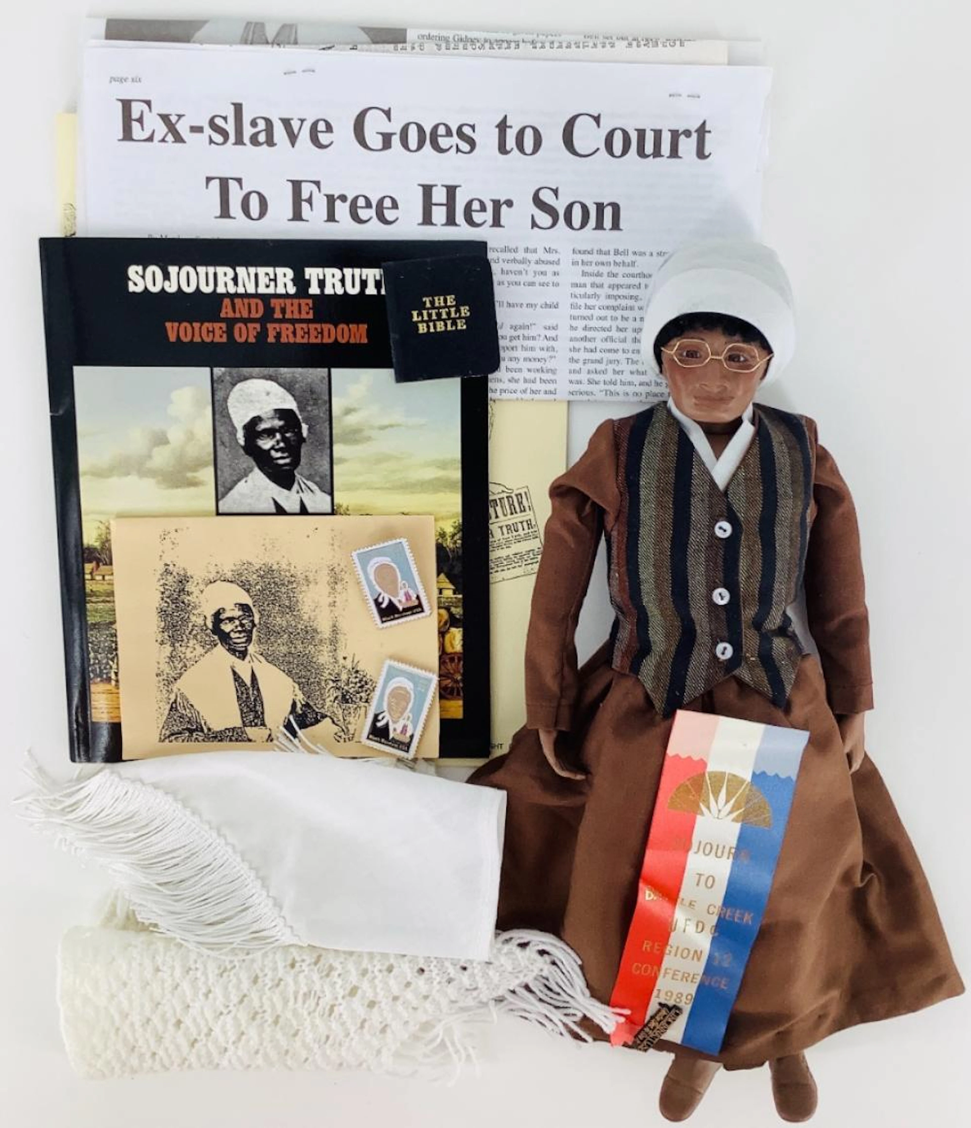 15" Sojourner Truth doll by Sharon Napier