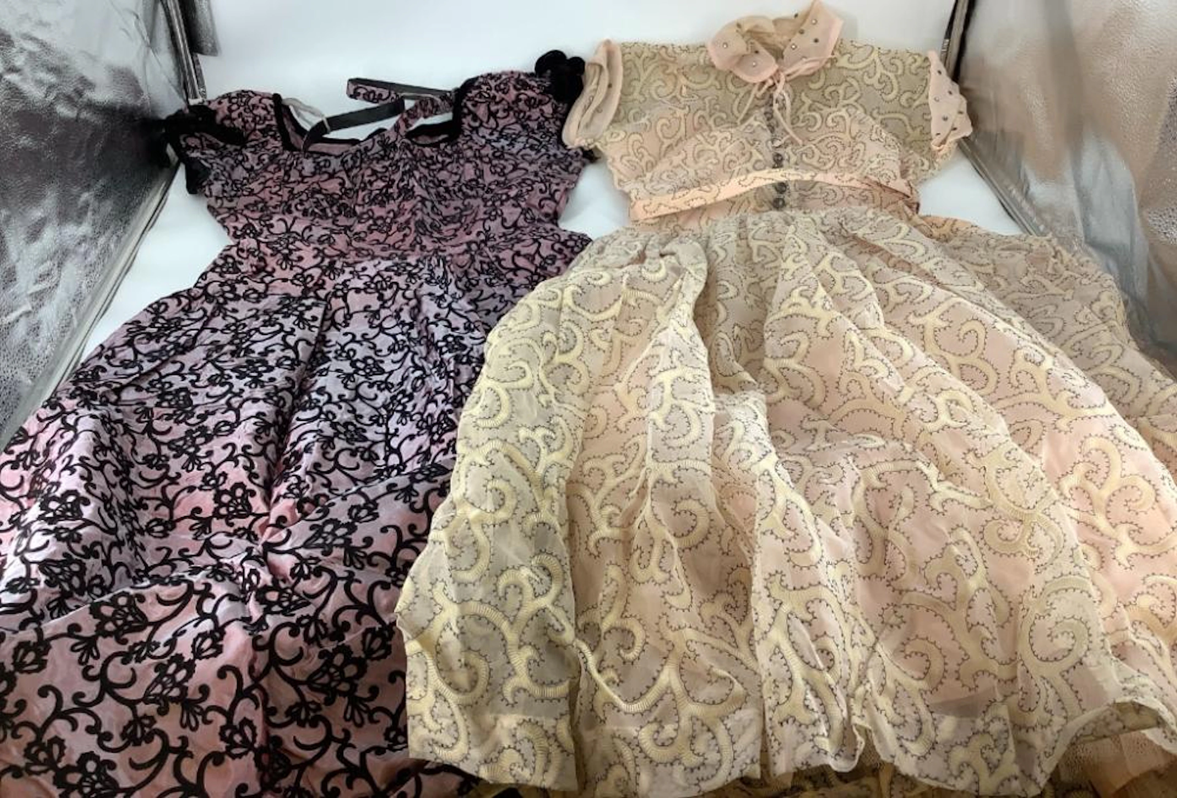 2 vintage dresses