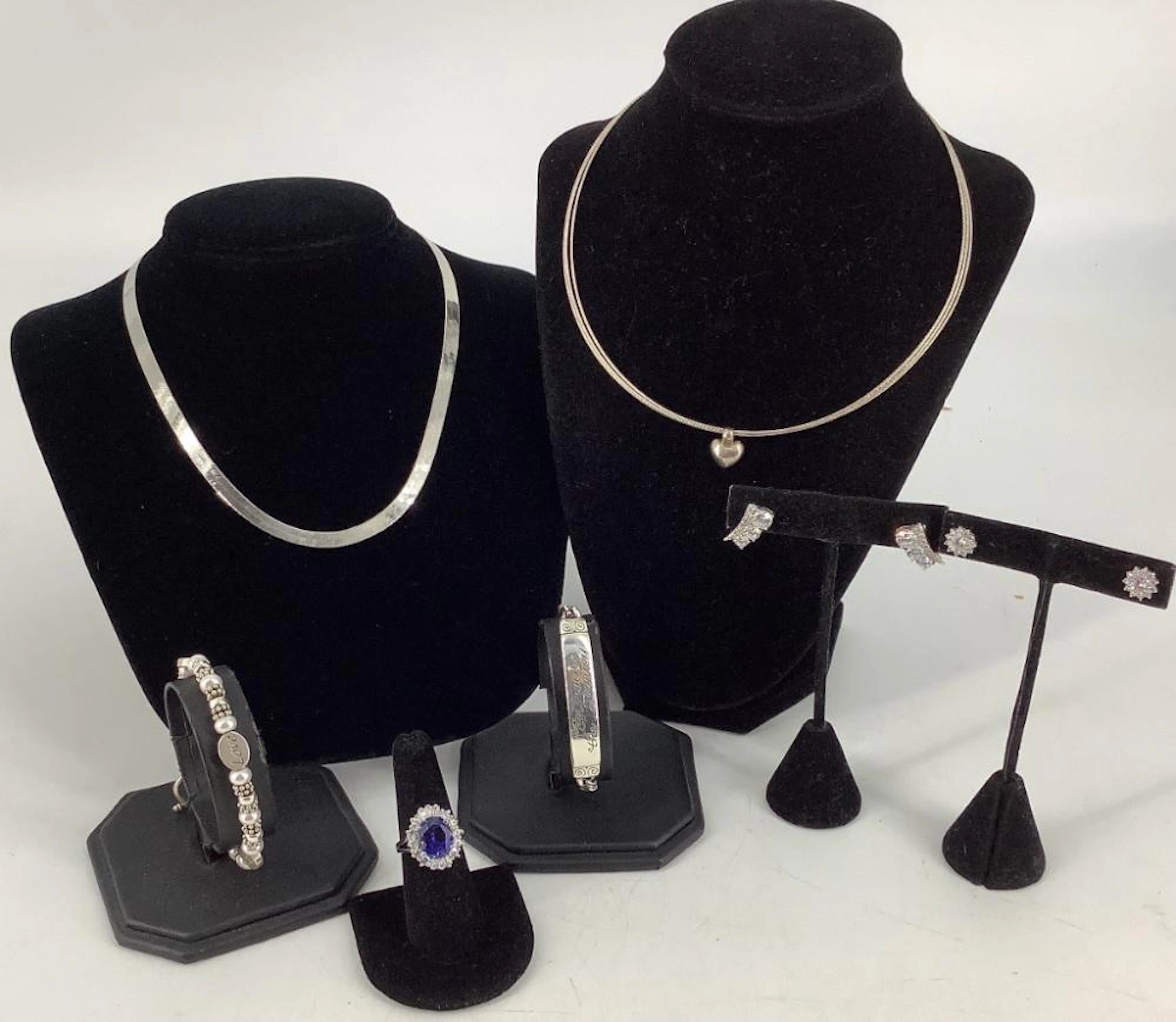 Sterling Silver & Silver Tone Accessories