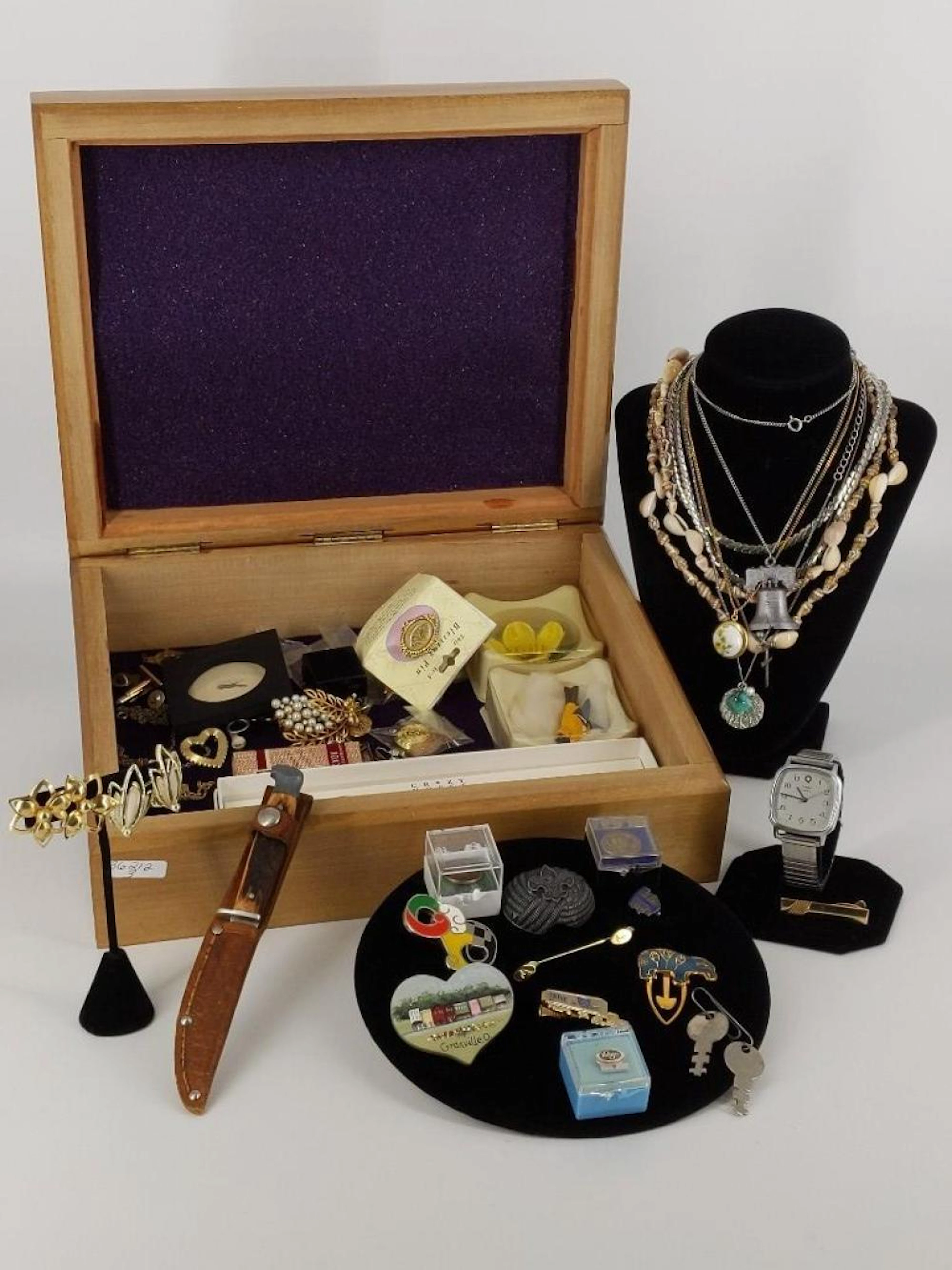 Box Lot Of Vintage To Modern Accessories