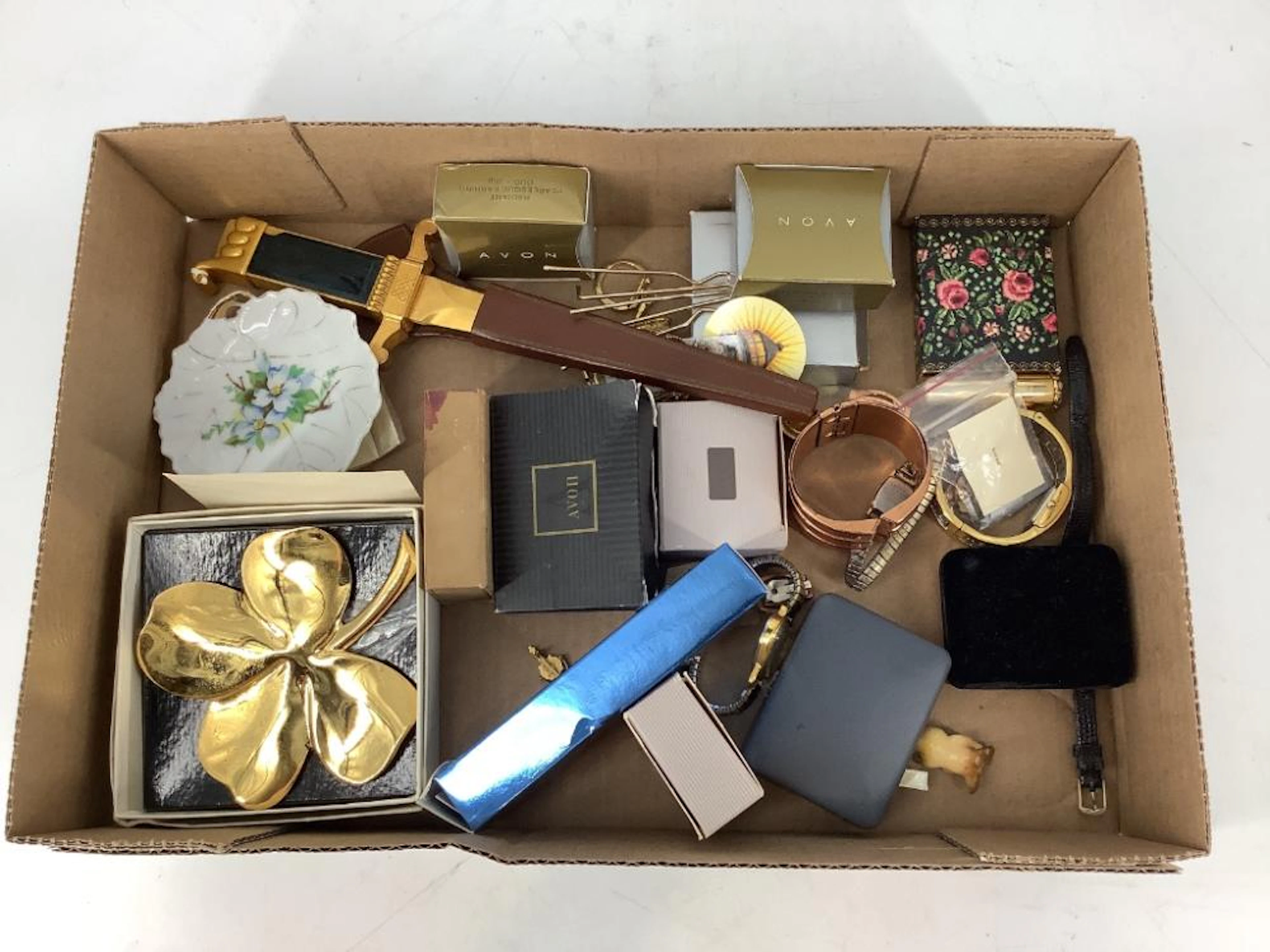 Box Lot Of Vintage Accessories