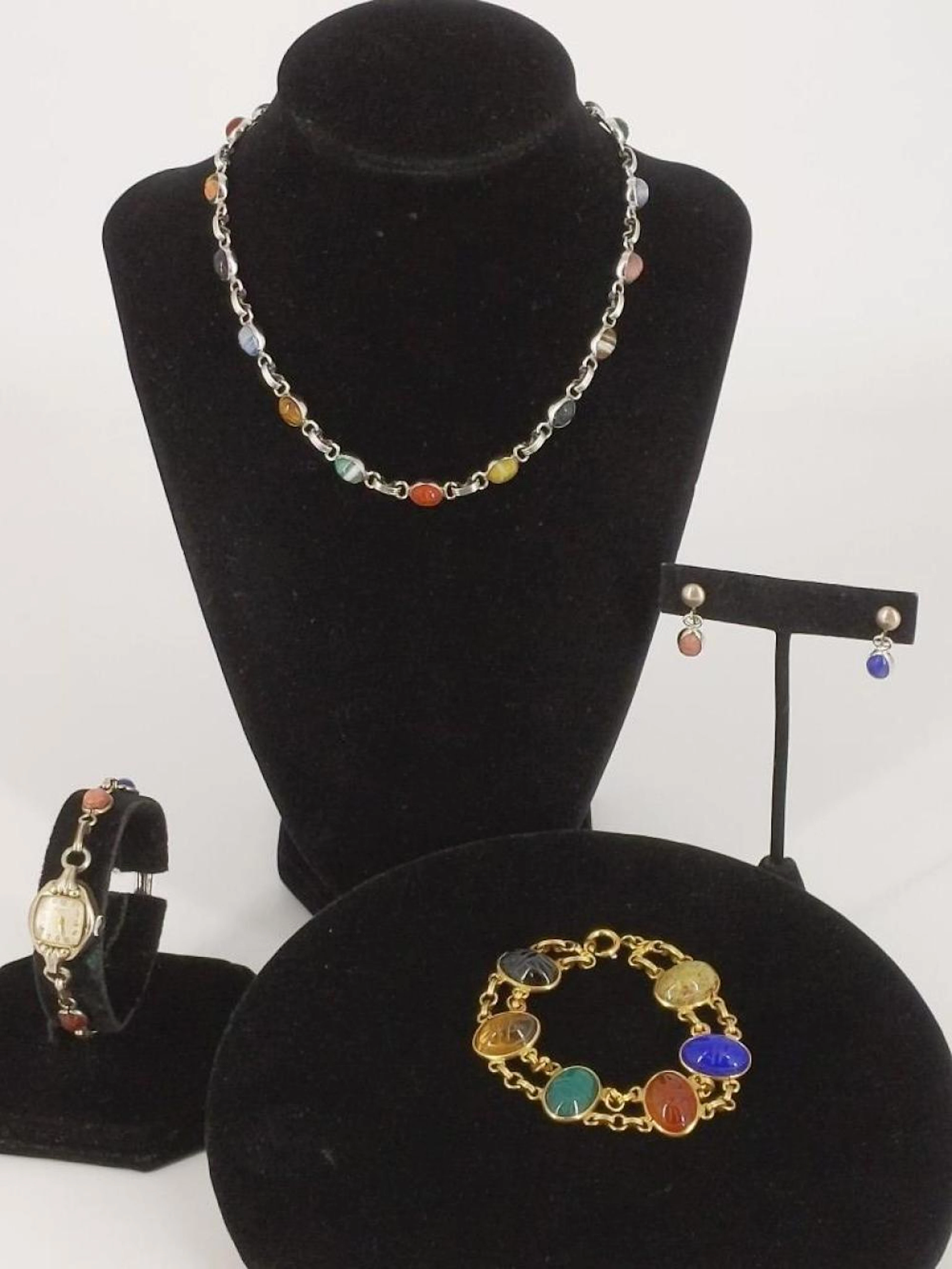 Scarab Fashion Jewelry Lot